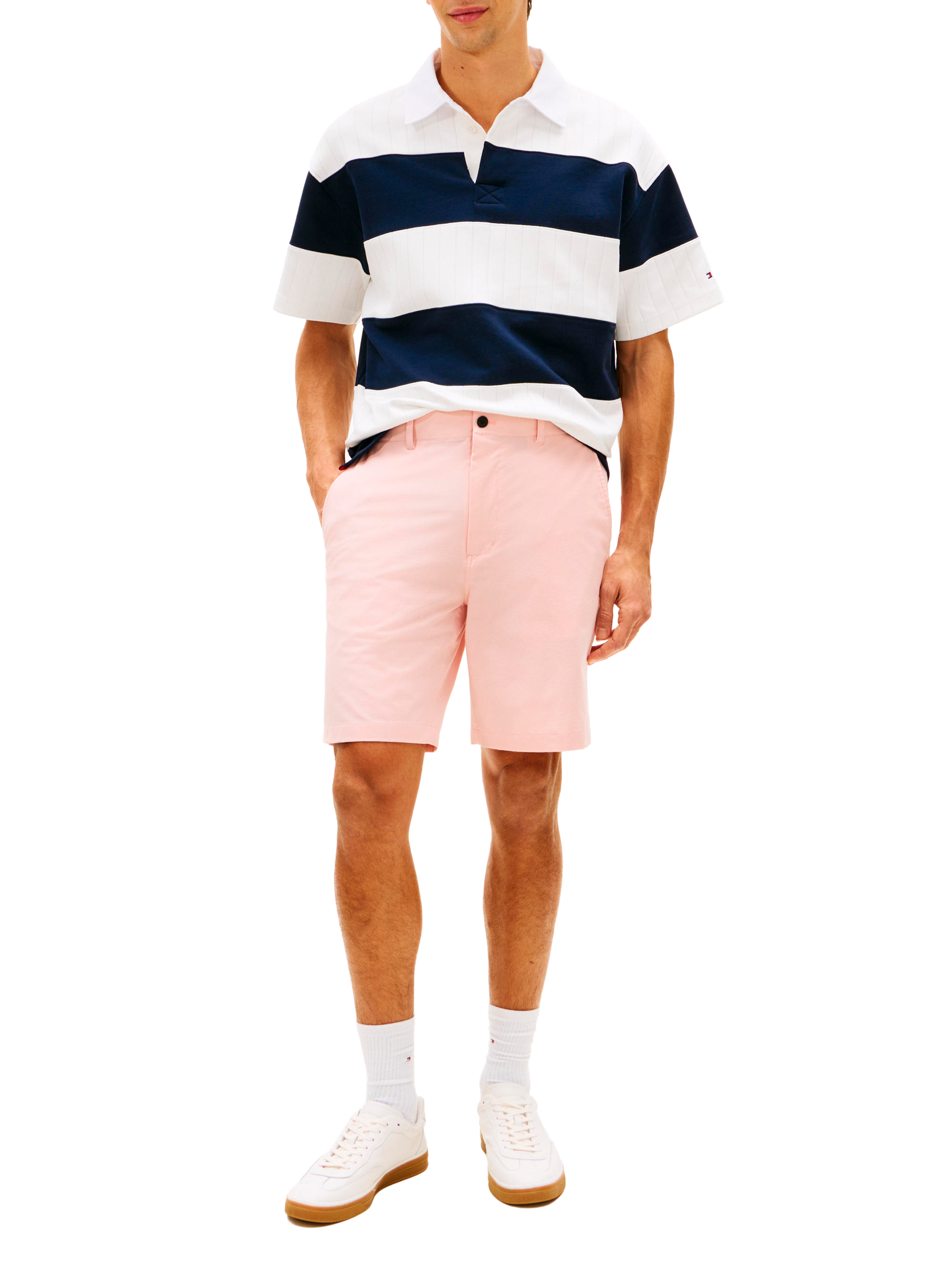 Short plain chino TOMMY HILFIGER Pink
