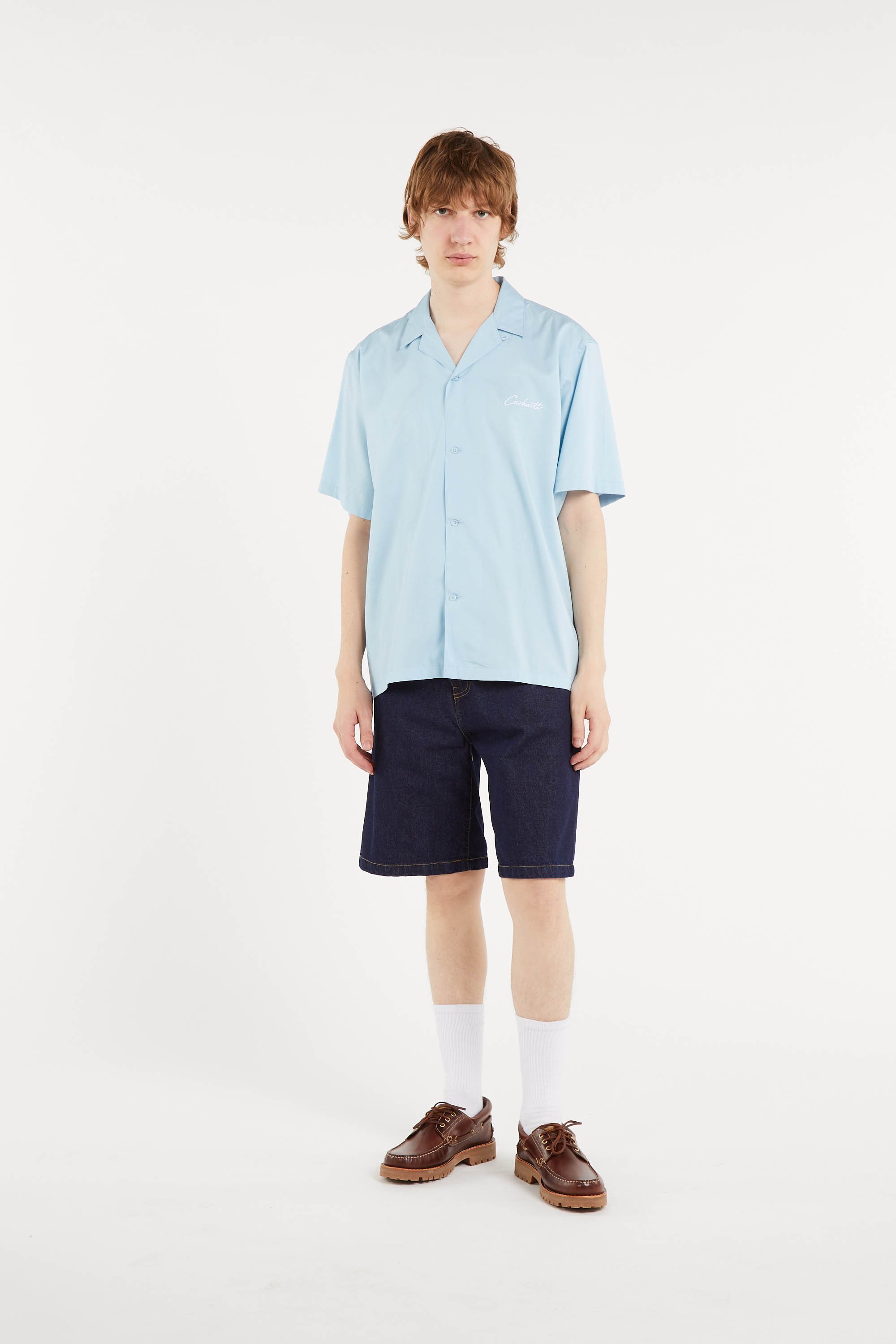 Short landon short CARHARTT WIP Bleu