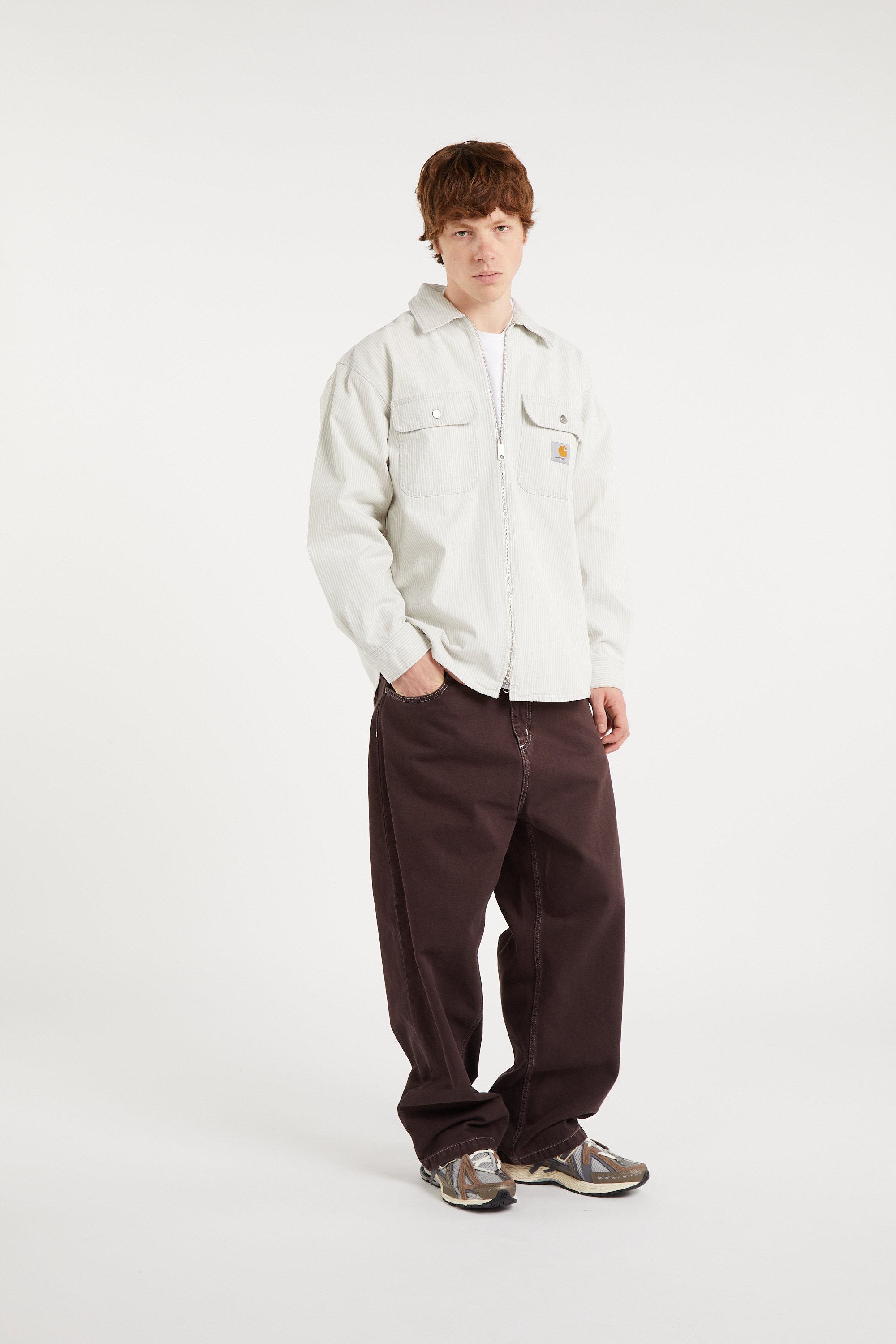 Surchemise mercer shirt jac CARHARTT WIP Beige