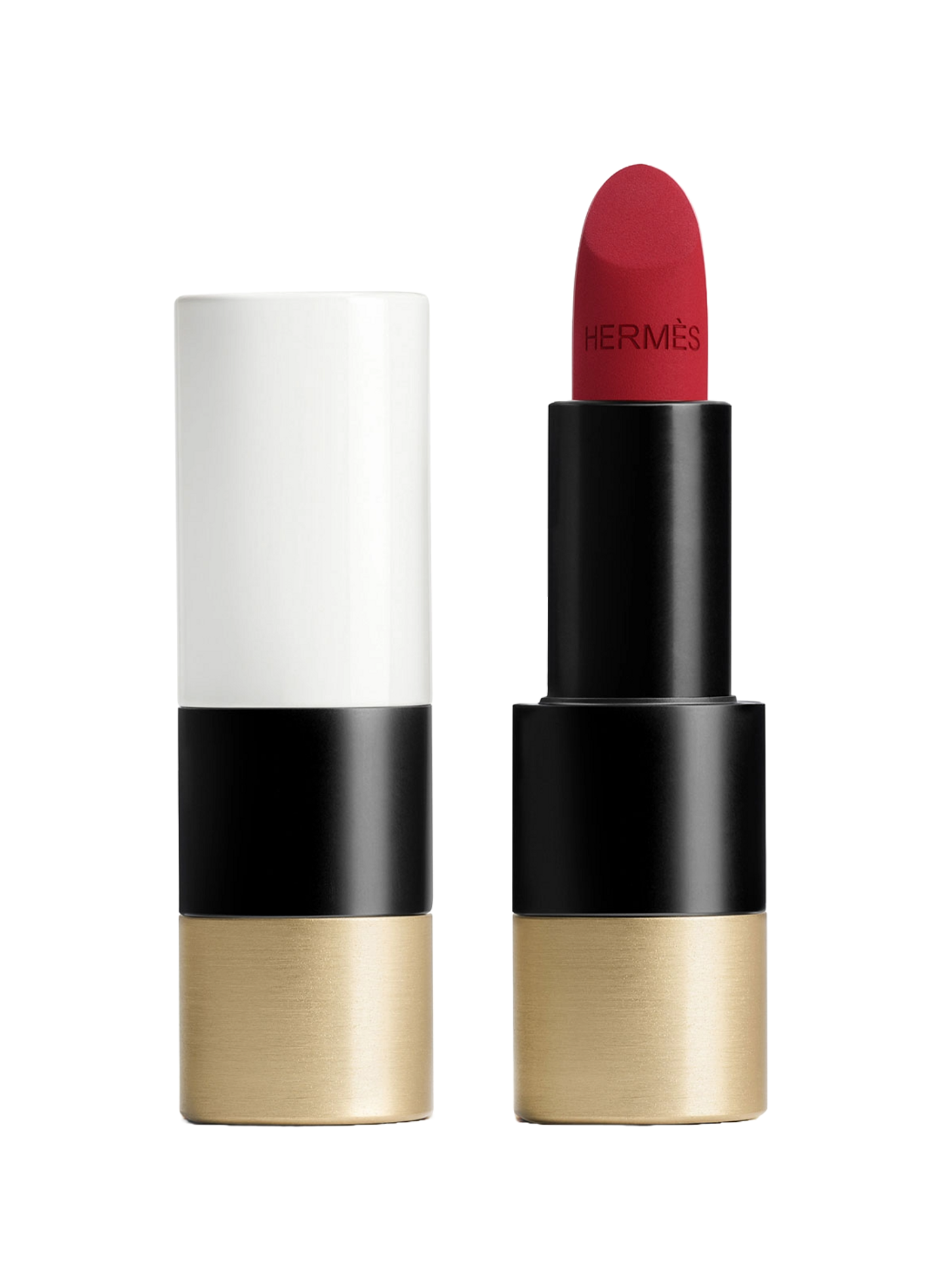 Rouge Hermès, Rouge à lèvres mat HERMÈS 85 - rouge h