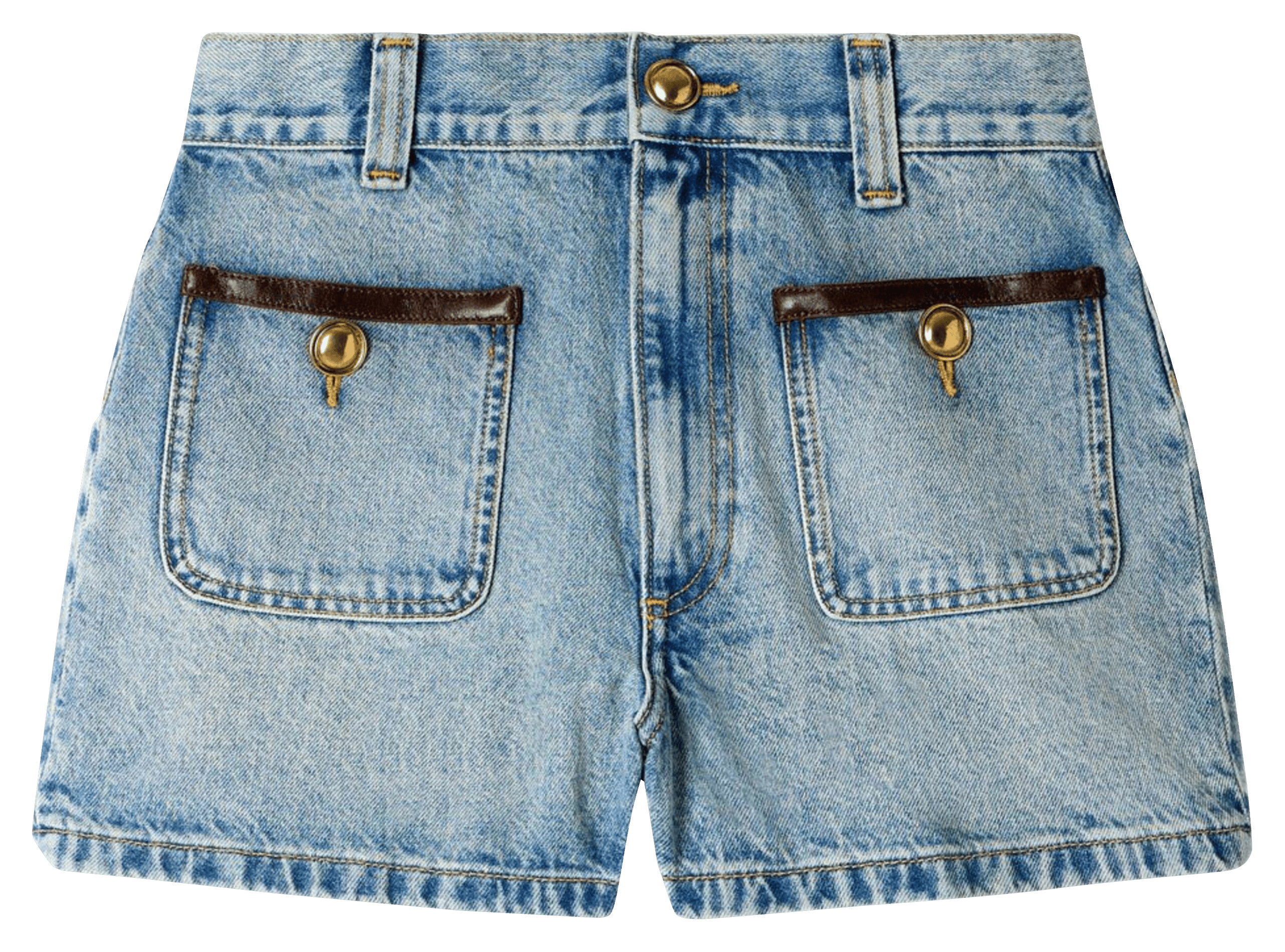 Short en jean SANDRO Bleu