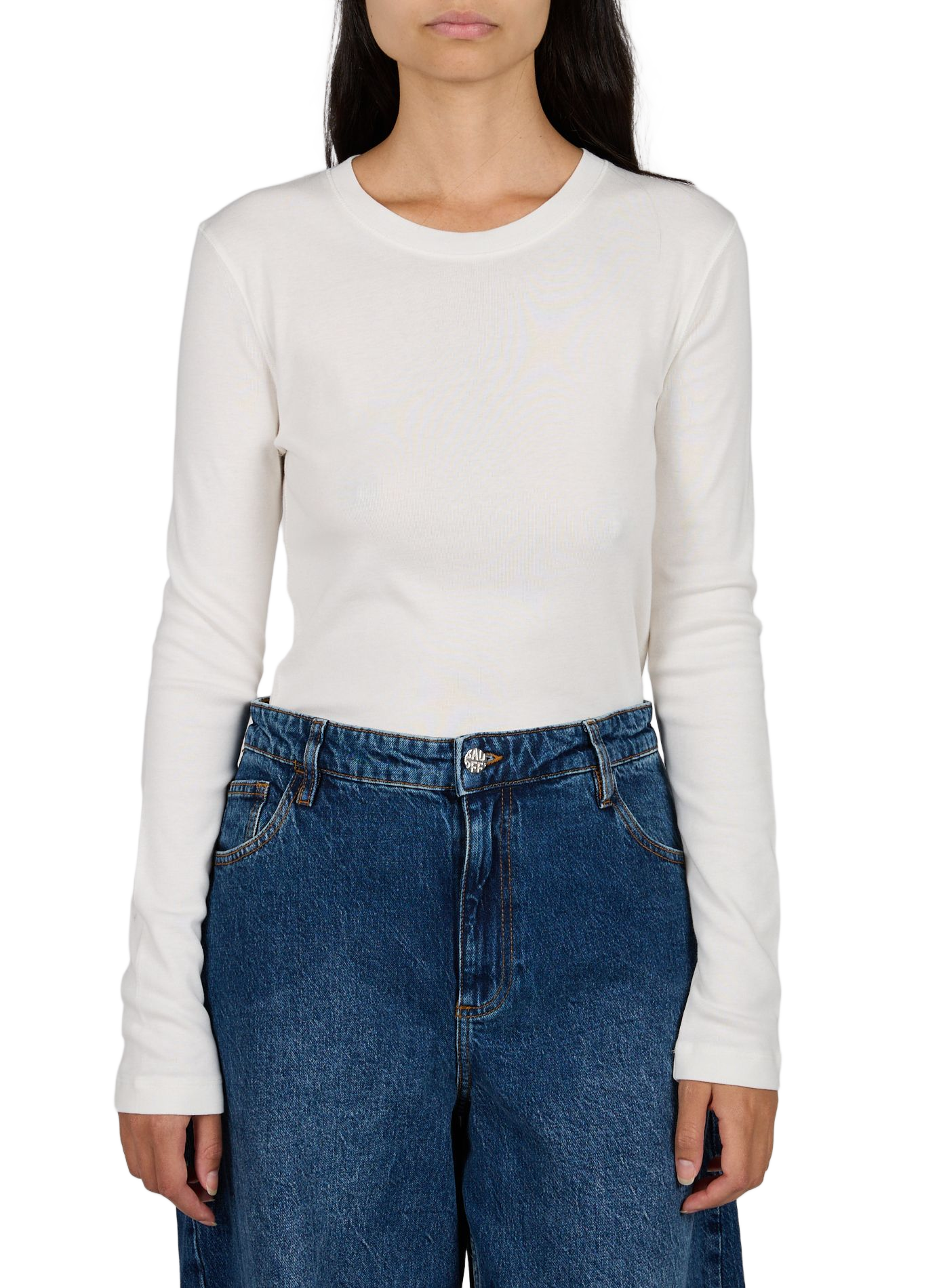 Logo-T-Shirt CLOSED Weiss