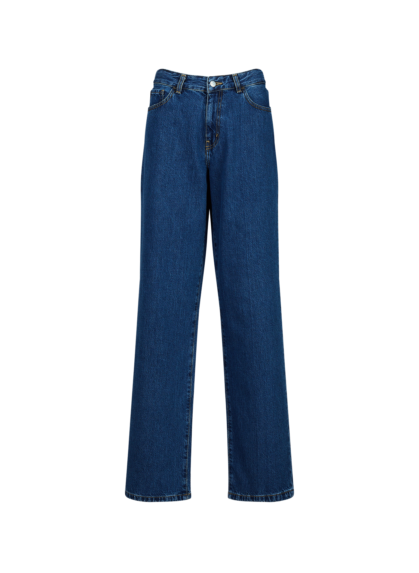 Straight Wide Leg Jeans CARHARTT WIP Blue