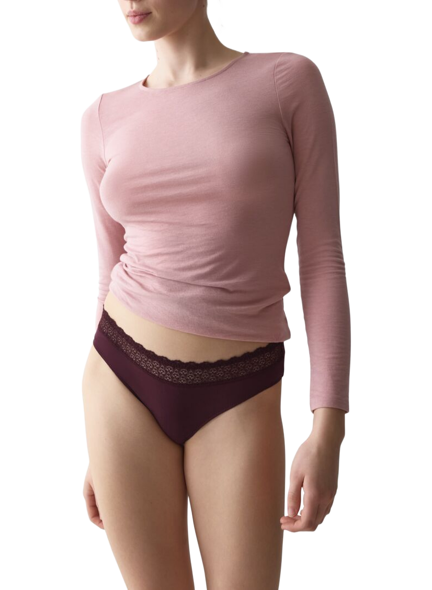 Culotte en dentelle TRIUMPH Rouge