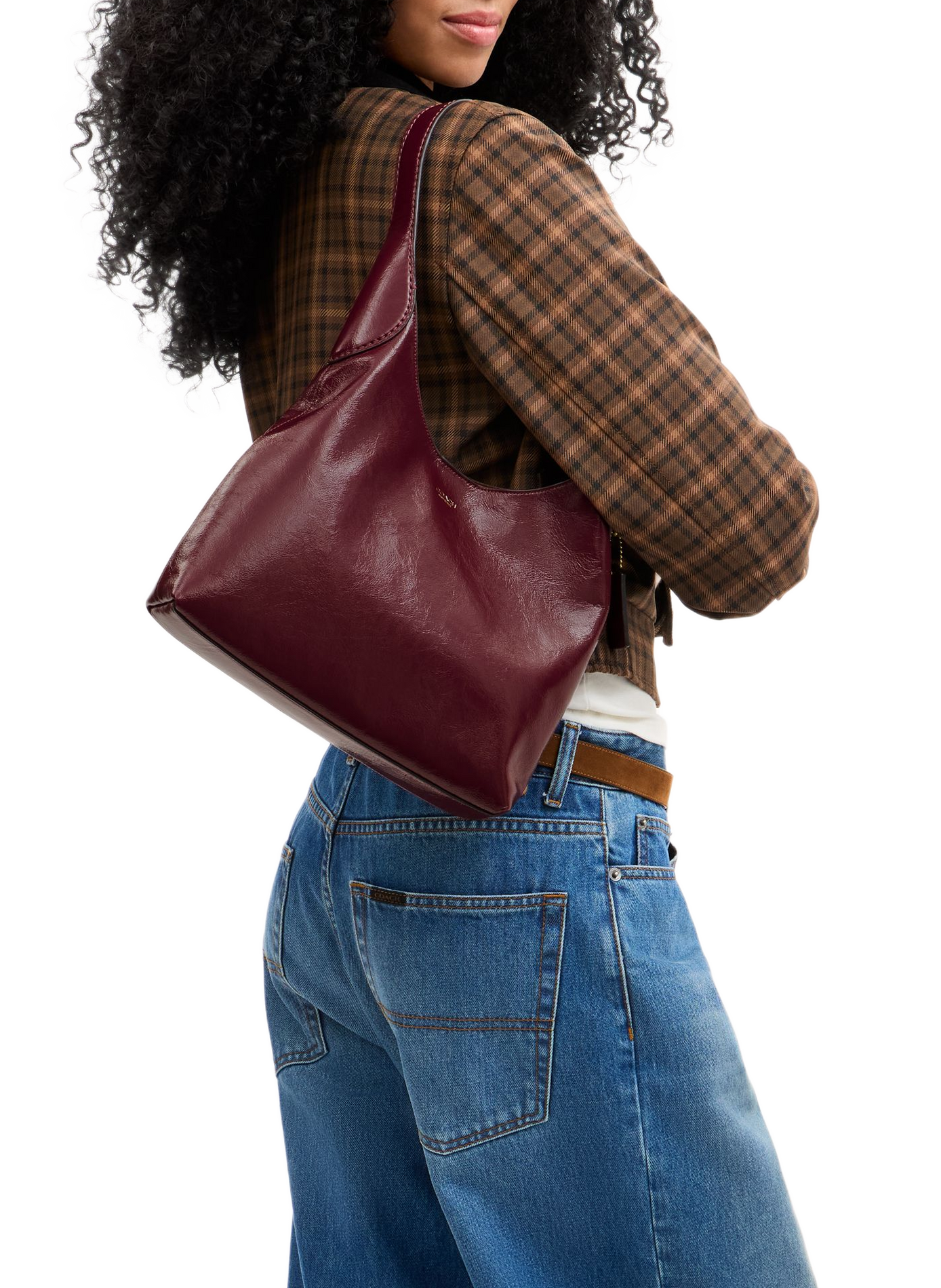 BROOKLYN 28 leather shoulder bag COACH Red