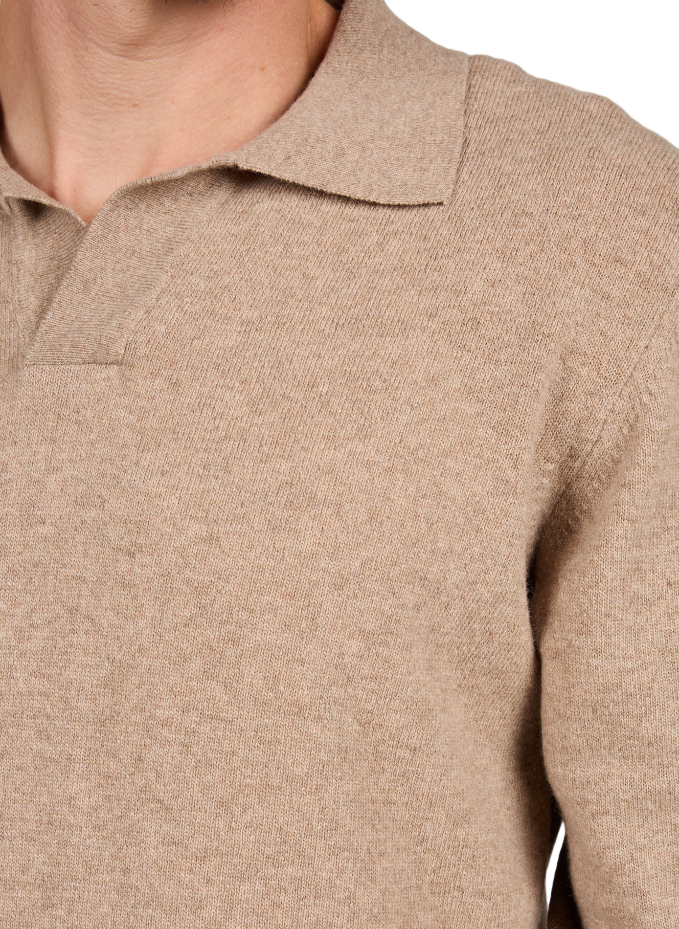 GABINO Polopullover aus Wolle LAFAURIE Braun