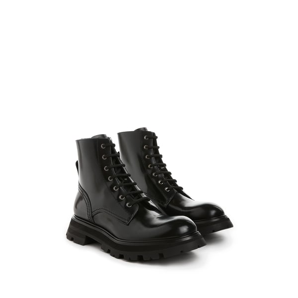 Bottines en cuir