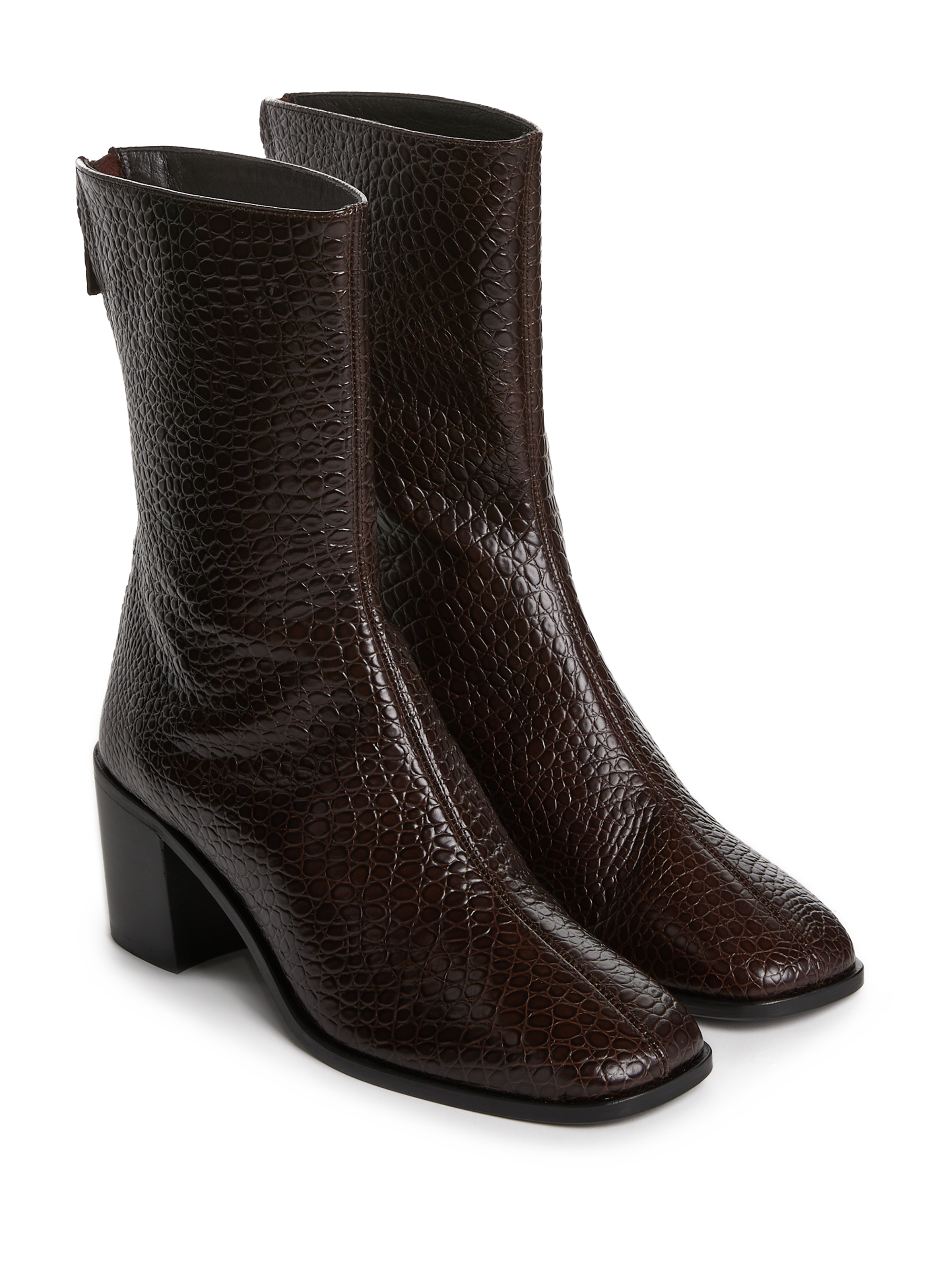 Bottines Andrea en cuir