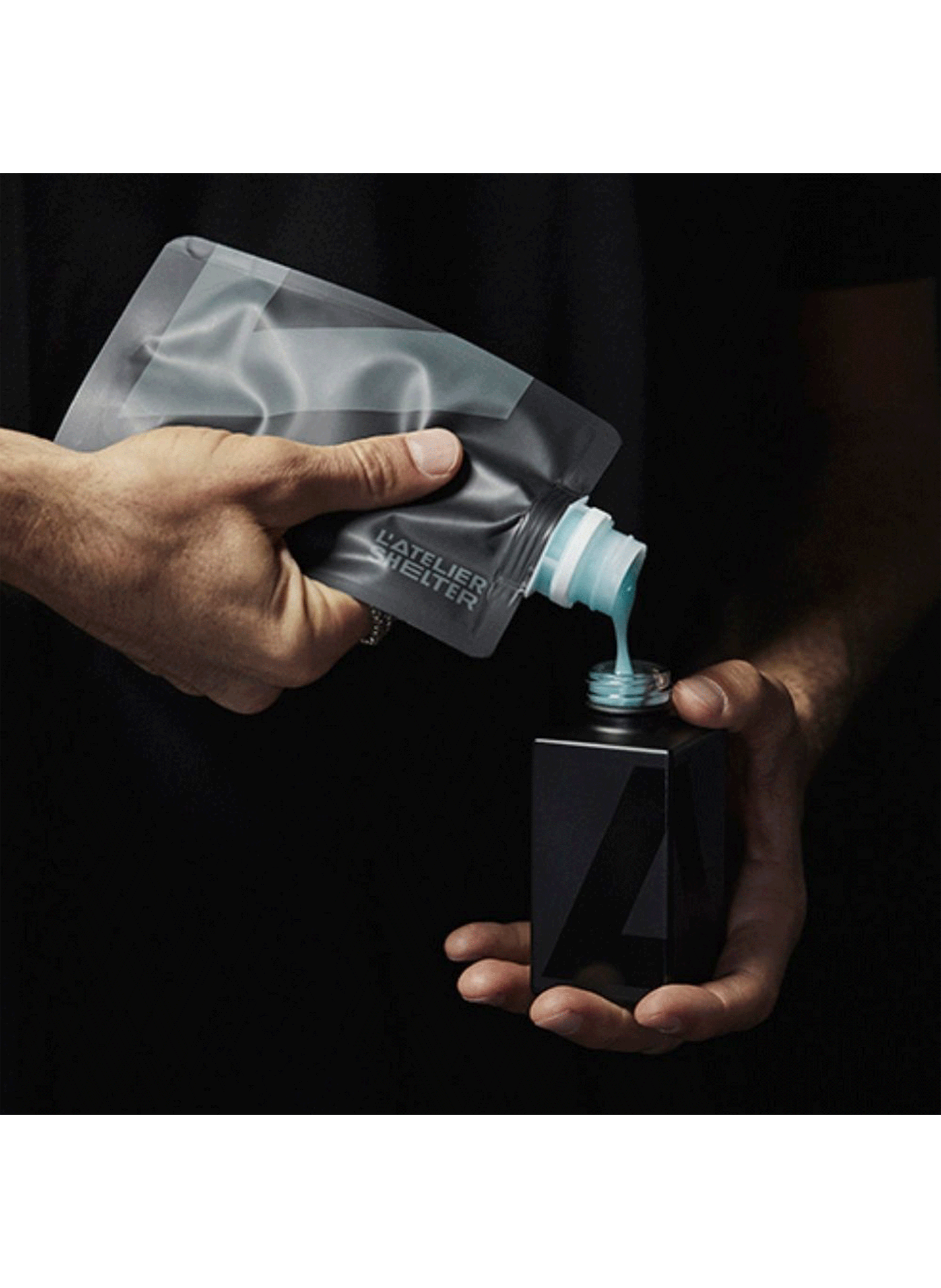 Face &amp;amp; Short Beard Moisturising Gel eco-refill L&#039;ATELIER SHELTER No color