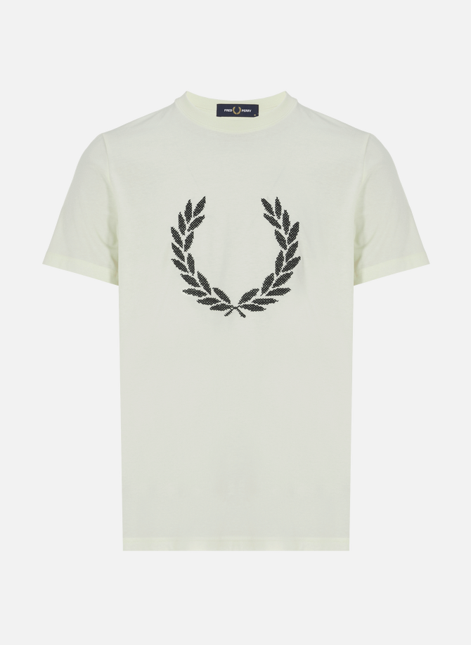 Cotton logo T-shirt FRED PERRY