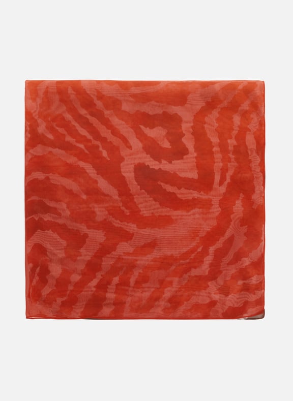 Silk scarf Orange by SAISON 1865 SAISON 1865 Silk scarf Orange