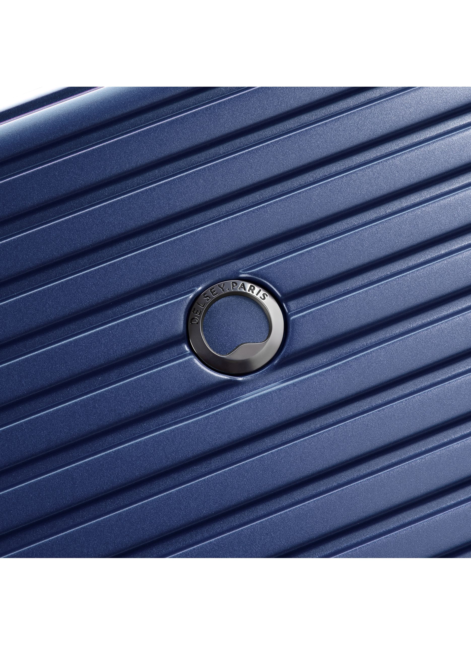 Valise cabine rigide taille s - caumartin plus DELSEY PARIS Bleu