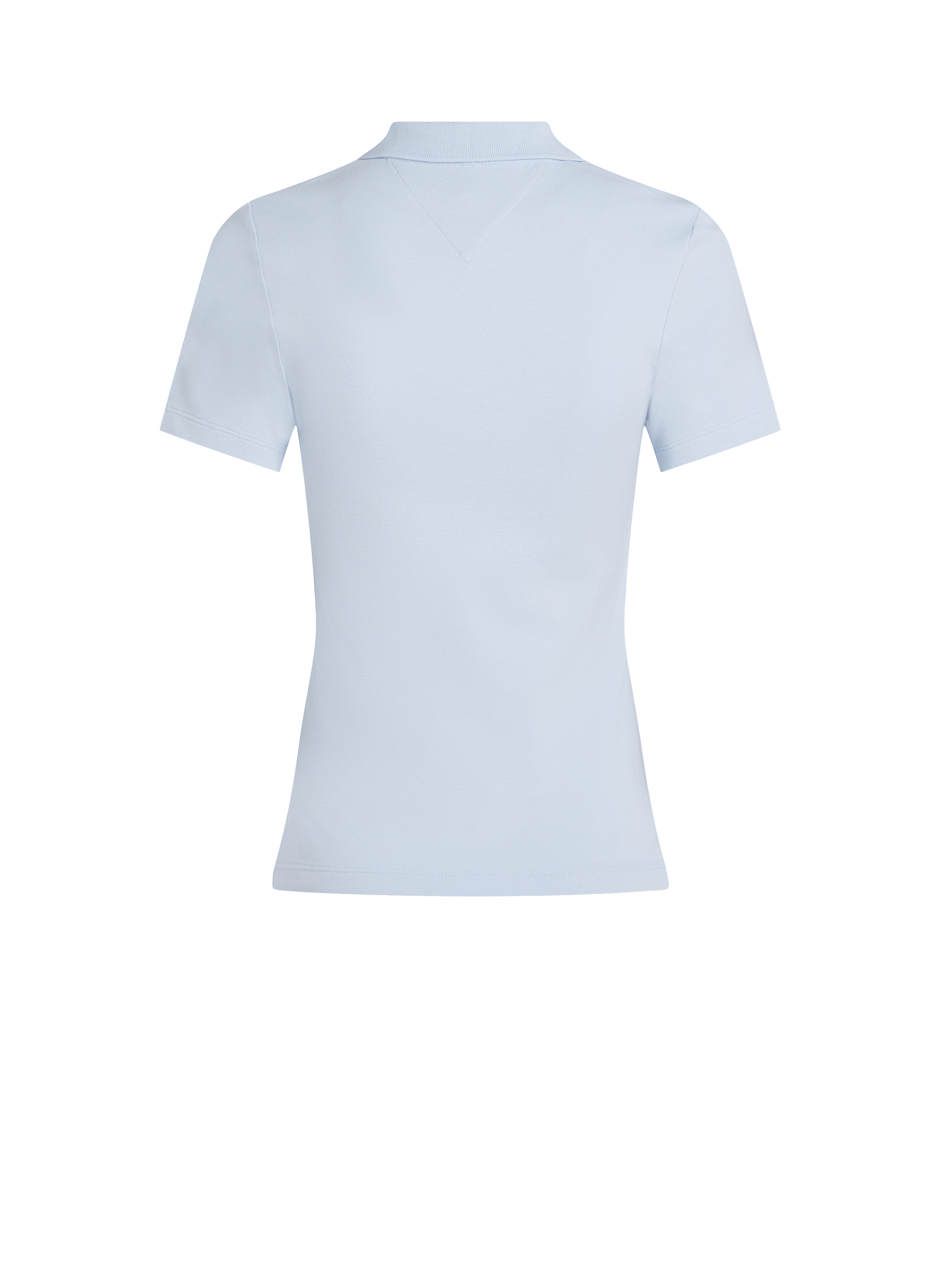 Polo cintré en coton  TOMMY HILFIGER Bleu