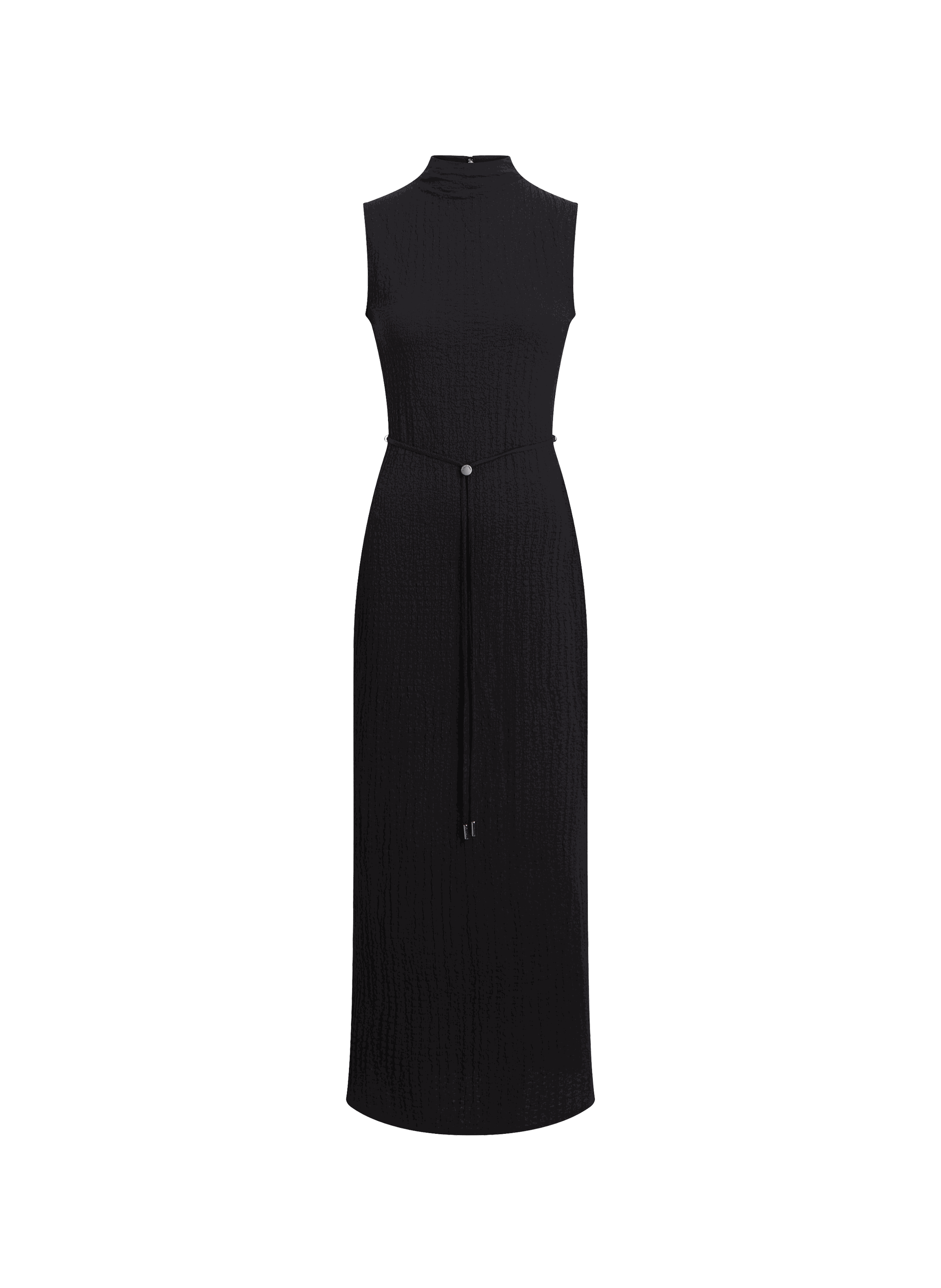Robe longue fendue CALVIN KLEIN Noir