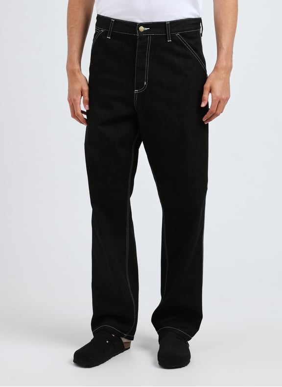 Single Knee jeans Black by CARHARTT WIP CARHARTT WIP Single Knee jeans Black