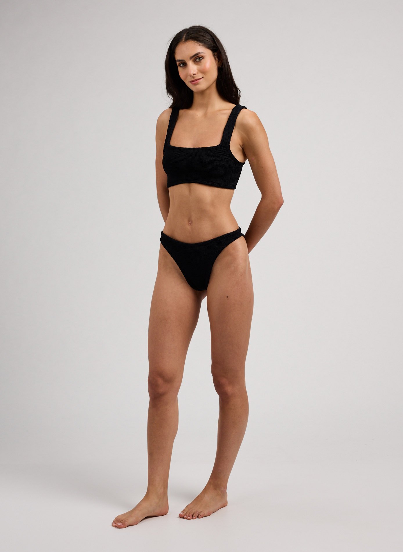 Two-piece swimsuit Xandra HUNZA G Black