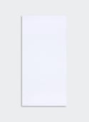 Serviette de douche en coton biologique  Blanc
