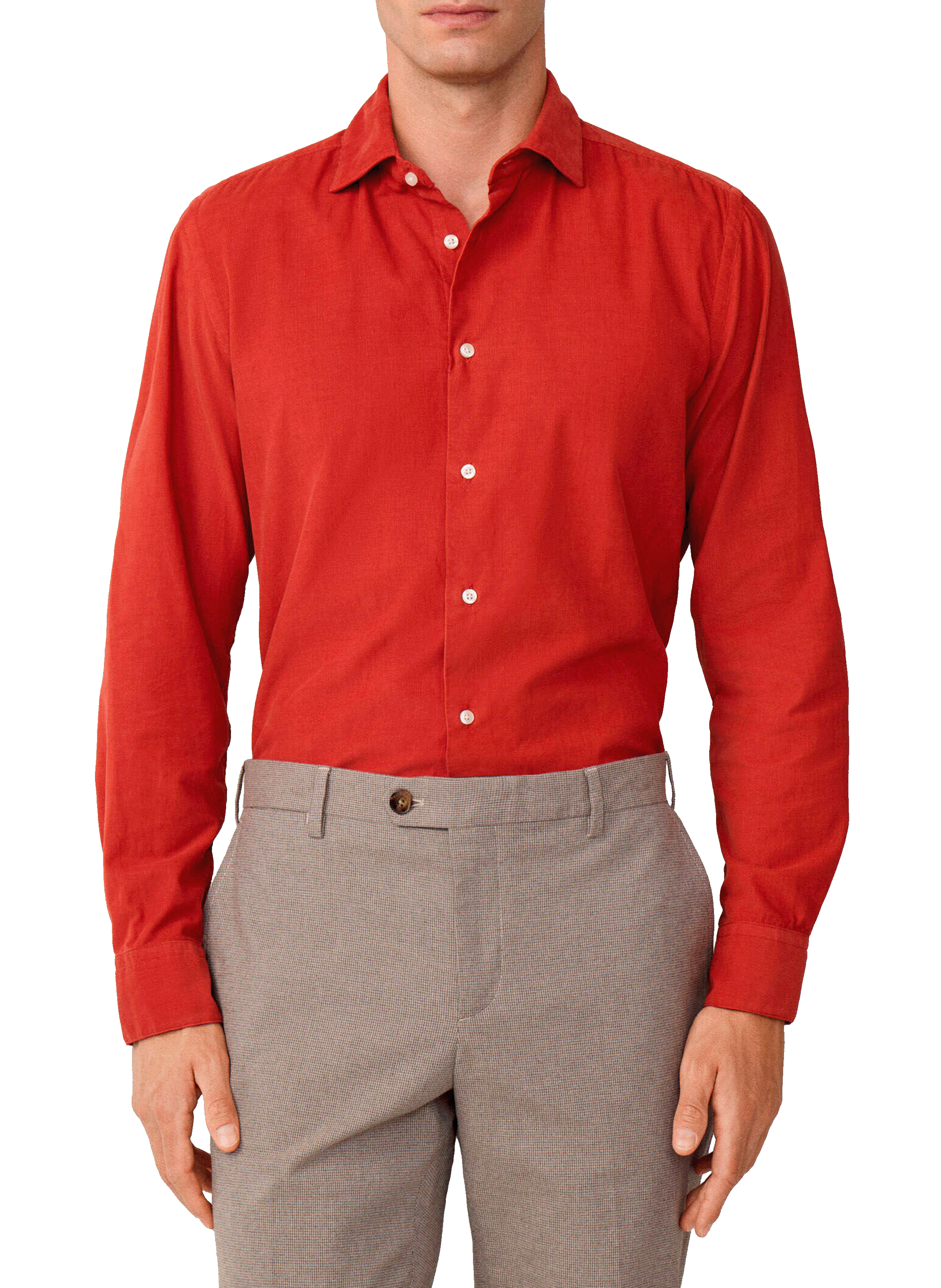 FACONNABLE  Cotton shirt Brown