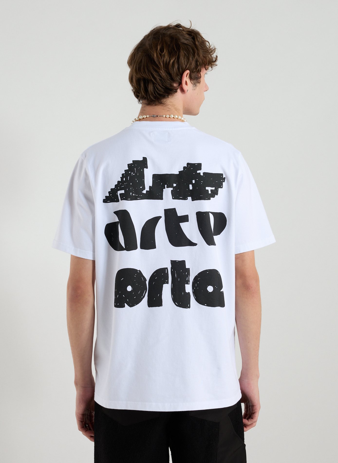 Cotton round-neck T-shirt ARTE ANTWERP White