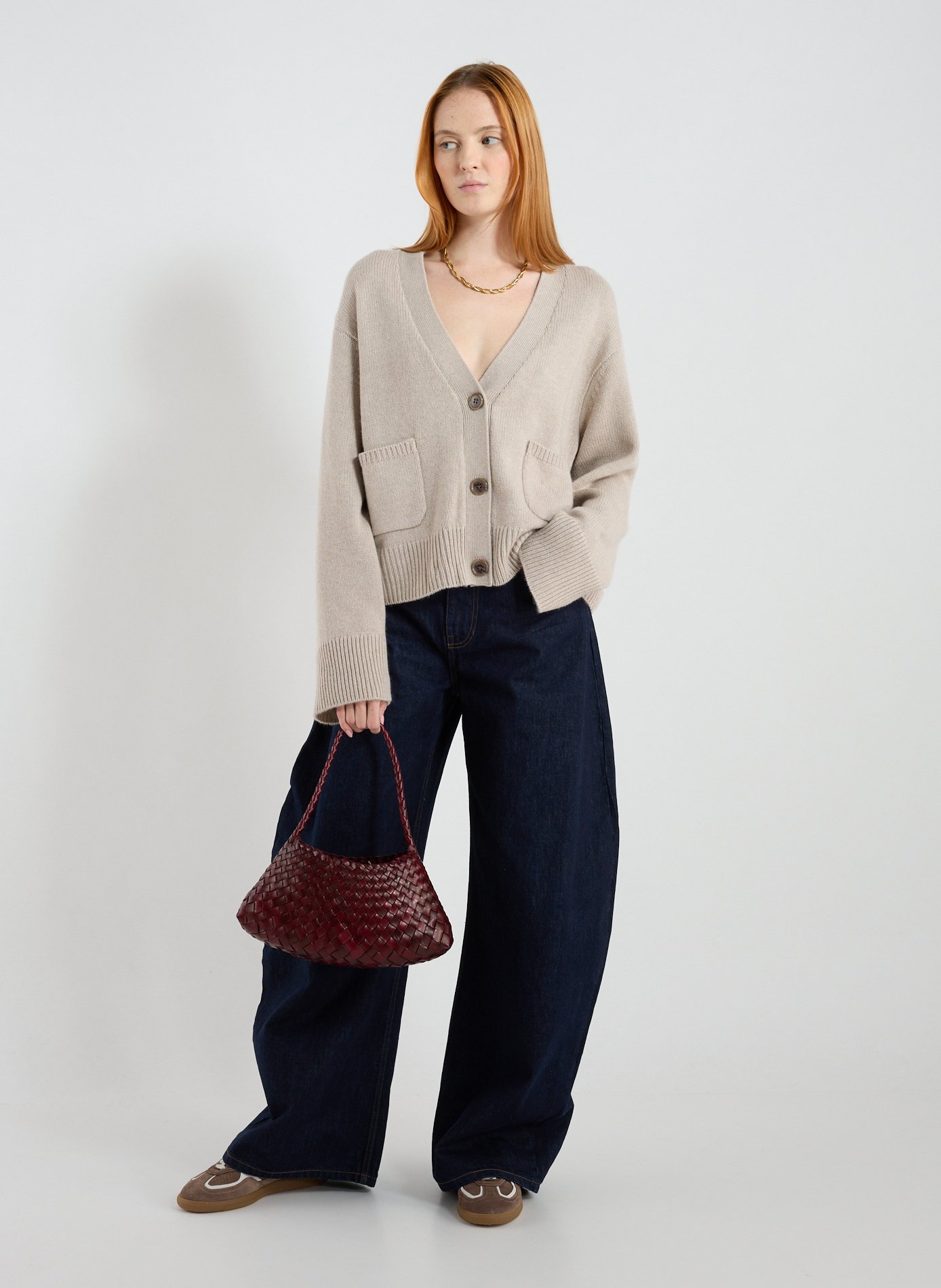 Sac à main Rosanna en cuir  DRAGON DIFFUSION Rouge