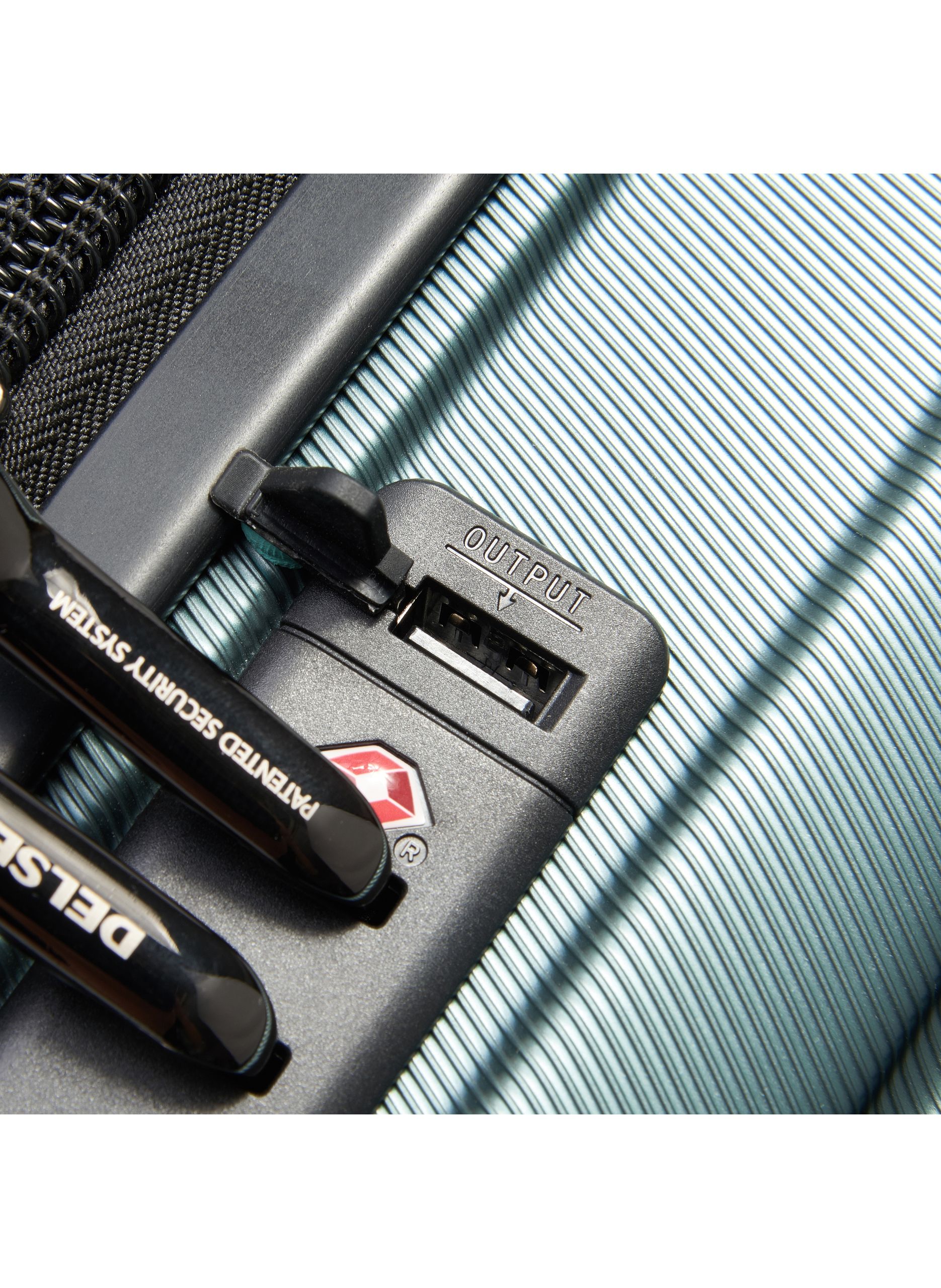 Valise cabine rigide taille s - shadow 5.0 DELSEY PARIS Vert