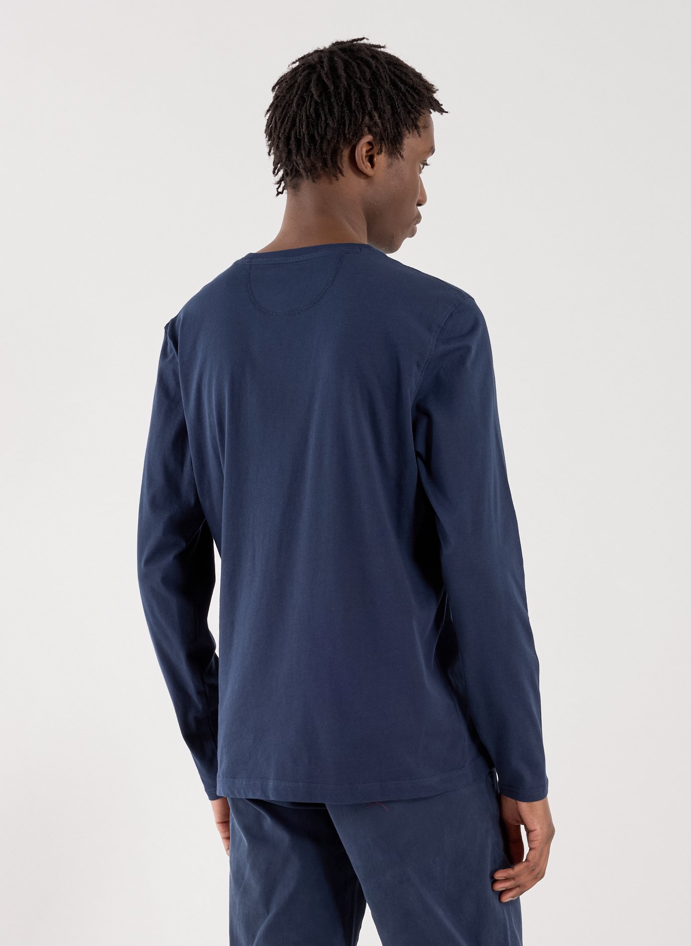 T-shirt manches longues en coton LA MARTINA Bleu