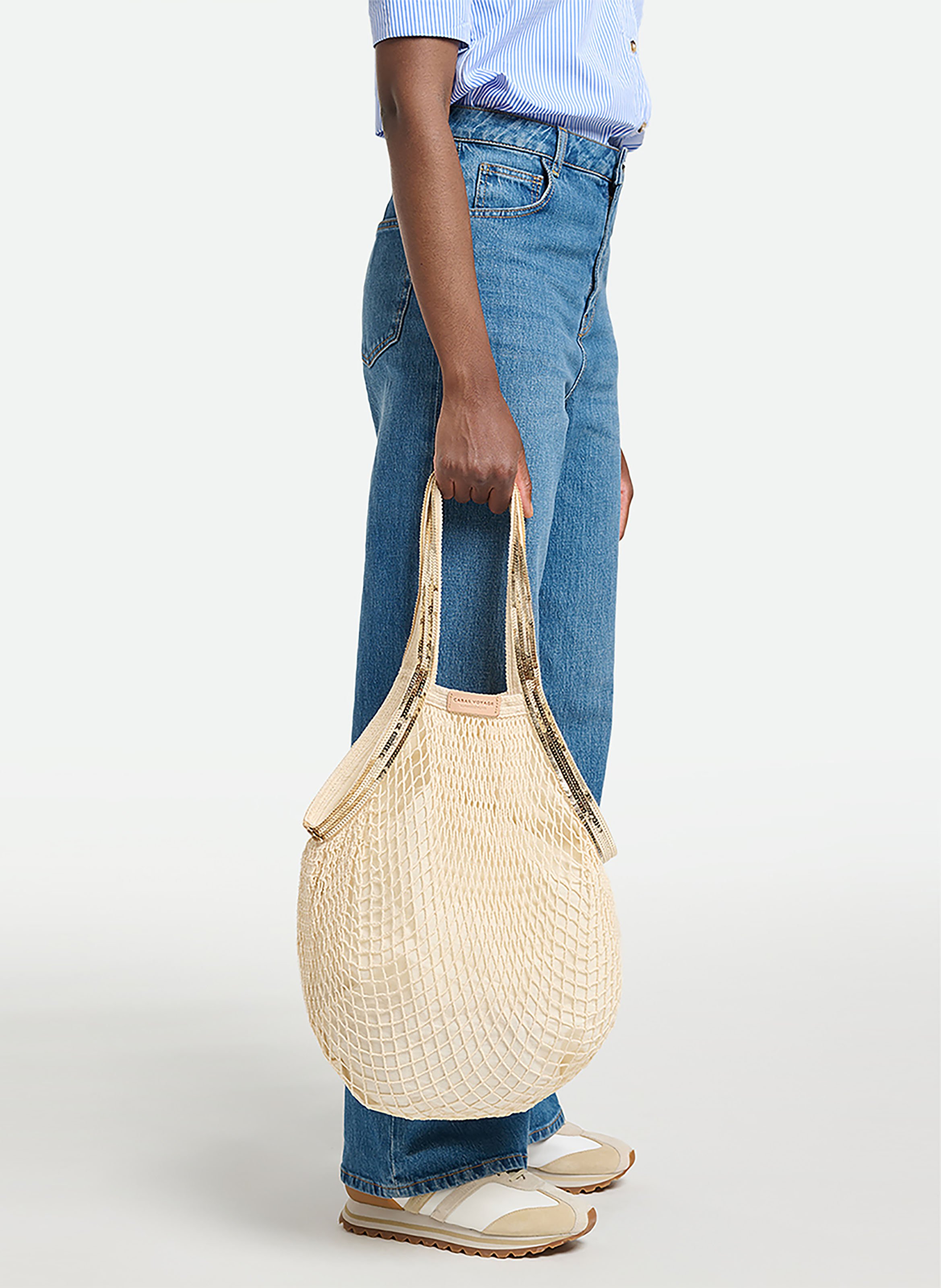 Sac filet VANESSA BRUNO Beige