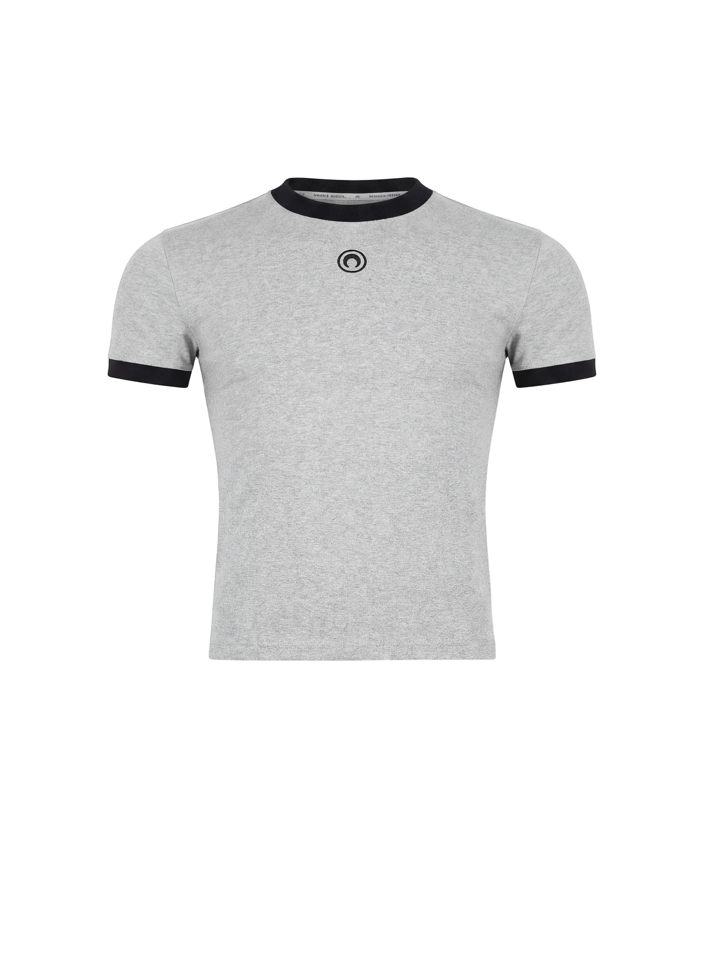 Moon logo jersey fitted t-shirt MARINE SERRE Grey