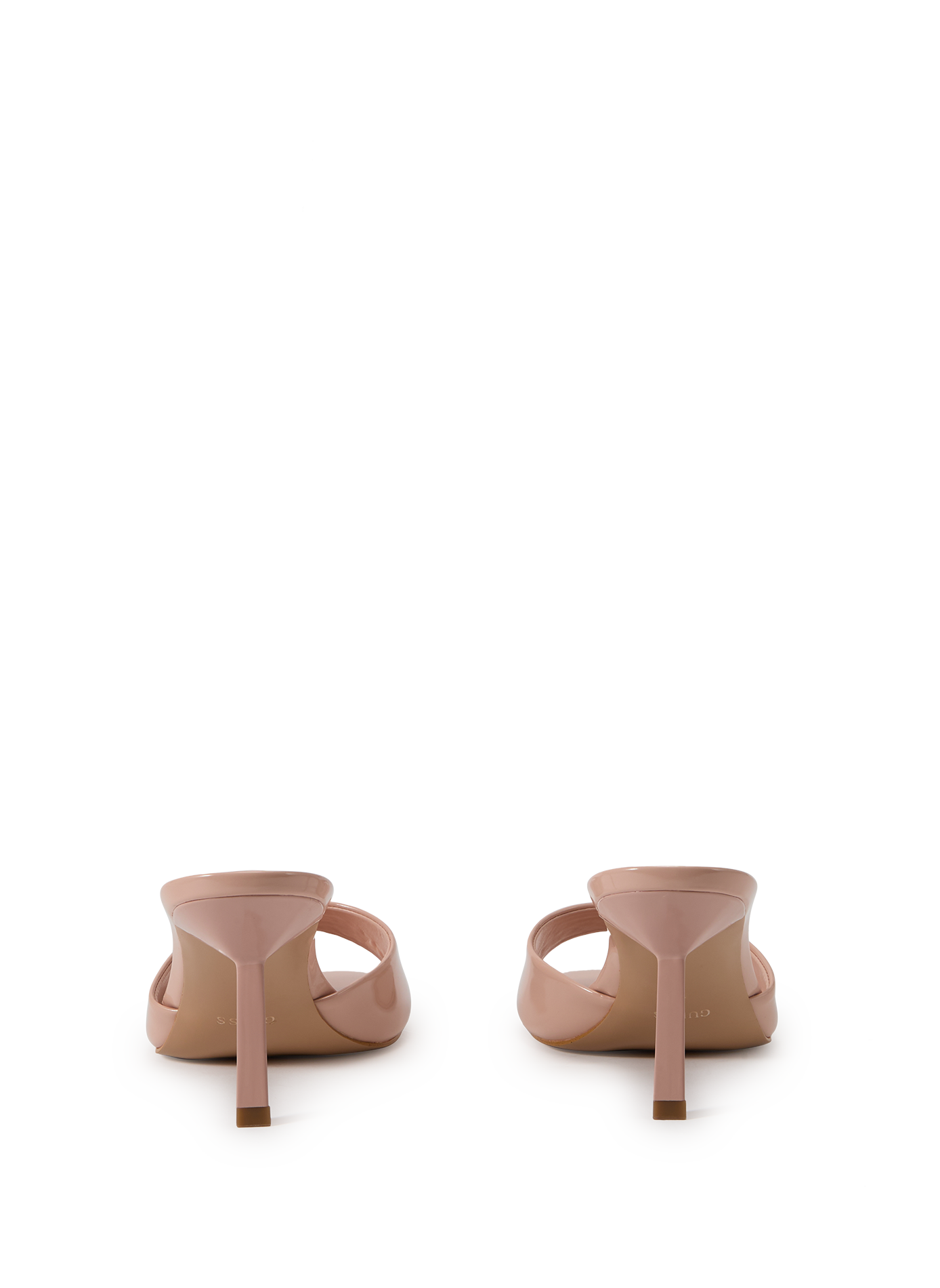 Carisse patent high heel sandals GUESS Pink