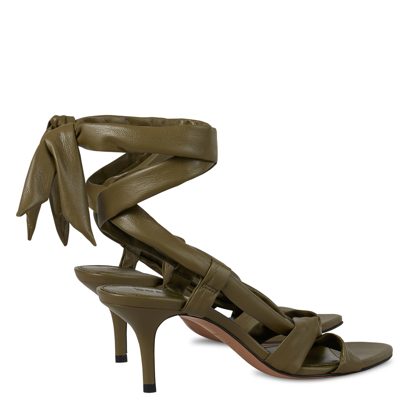 Sandales haute covilla BA&SH Kaki