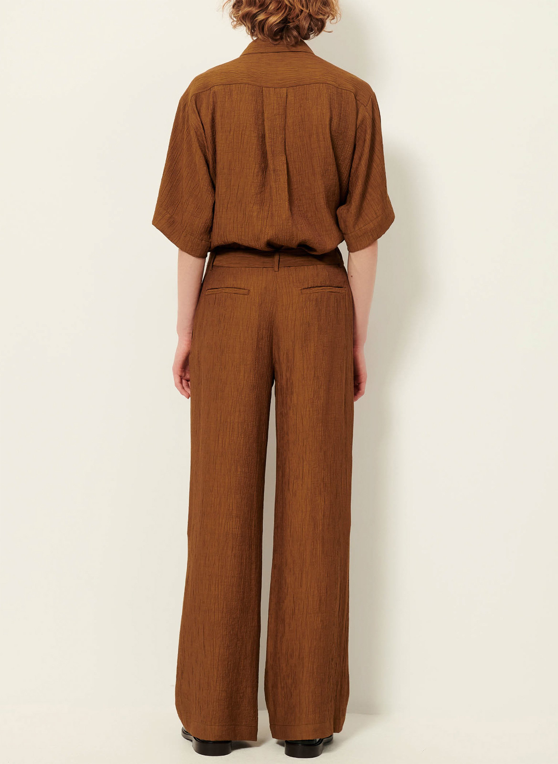 Pantalon droit tancreto SESSUN Marron