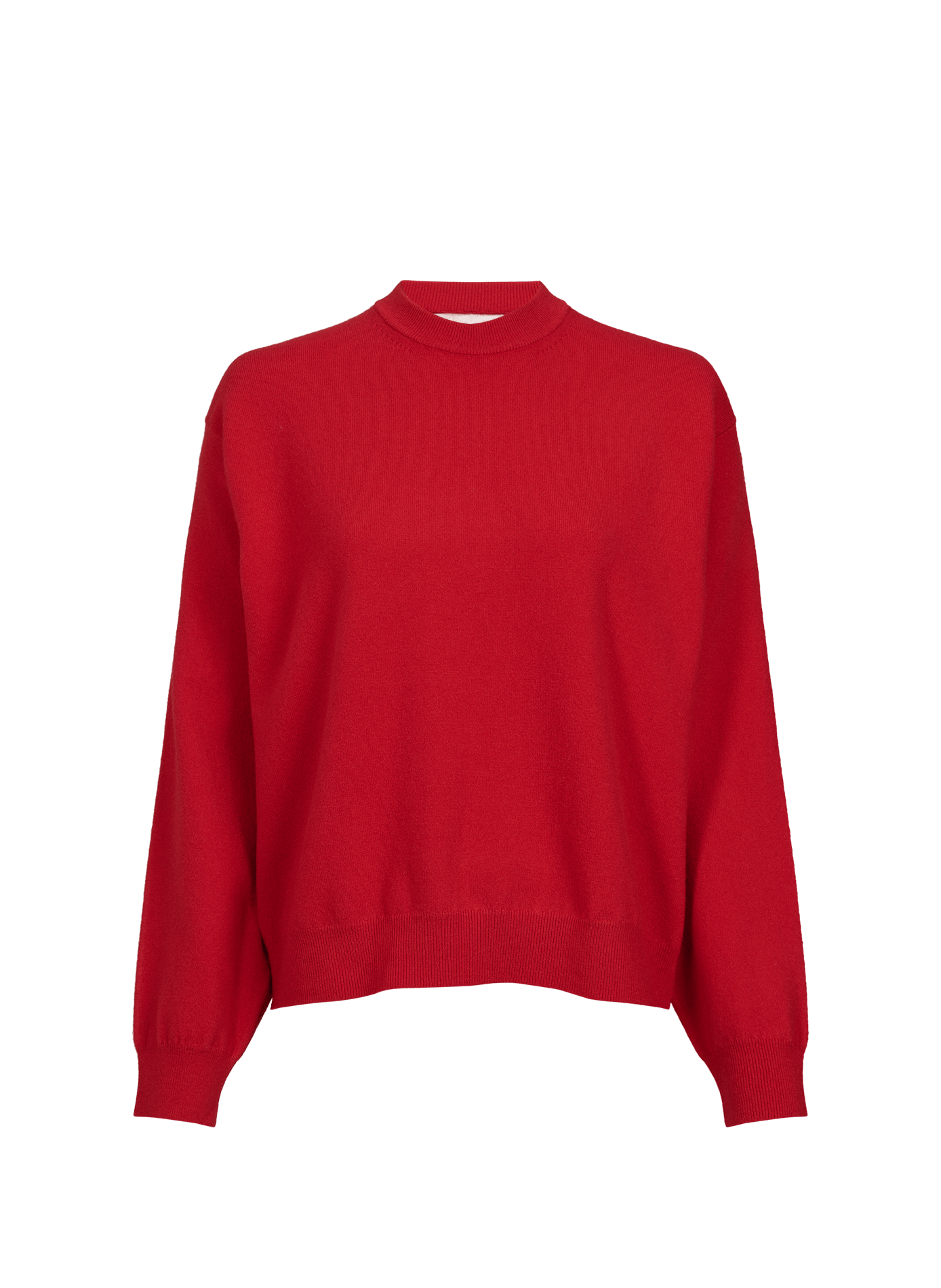 Wool blend sweater with cut-out back ROHE FRAMES Red