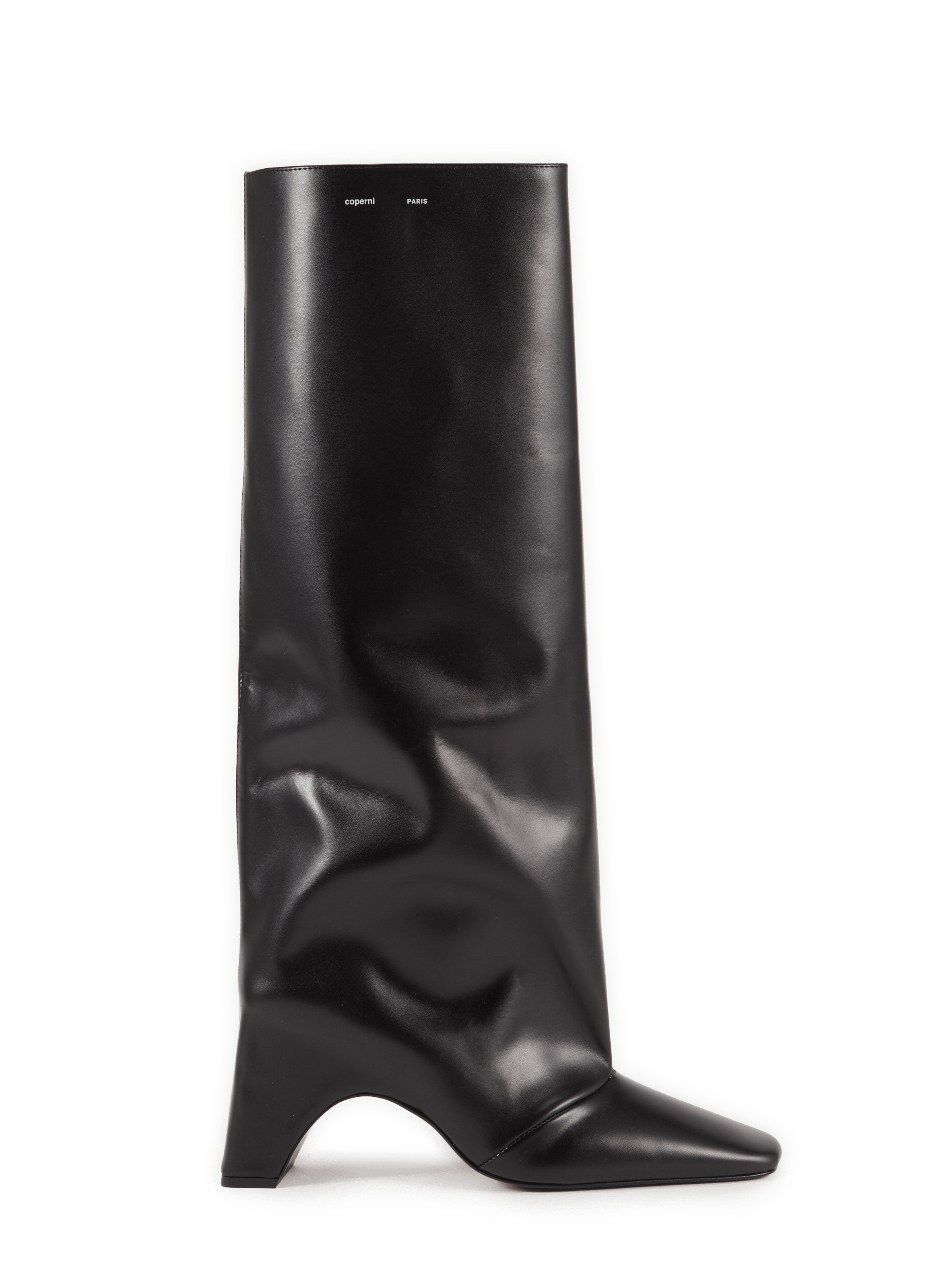 Tall leather Bridge boots COPERNI Black