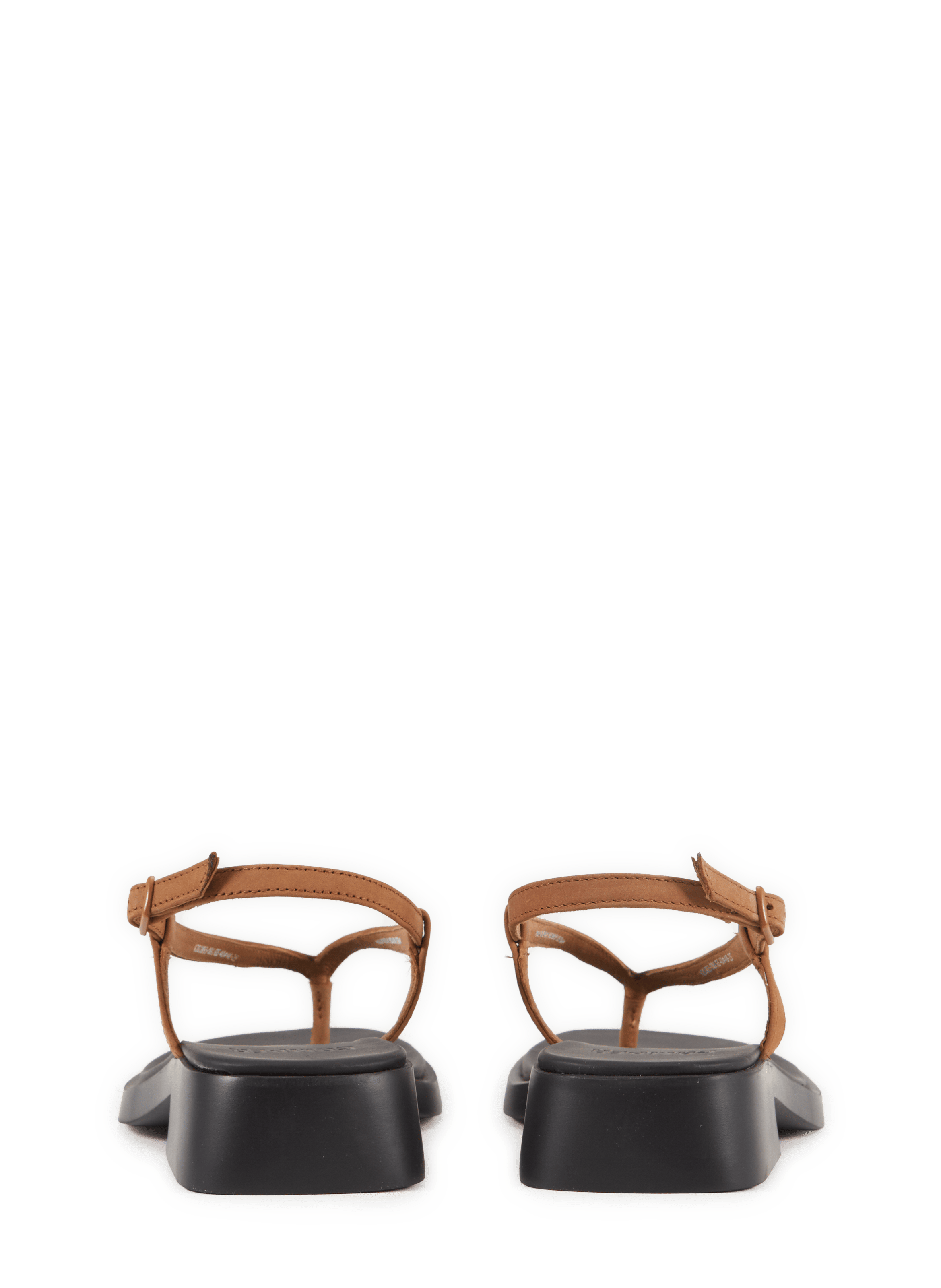 Sandales Dana en cuir CAMPER Marrone