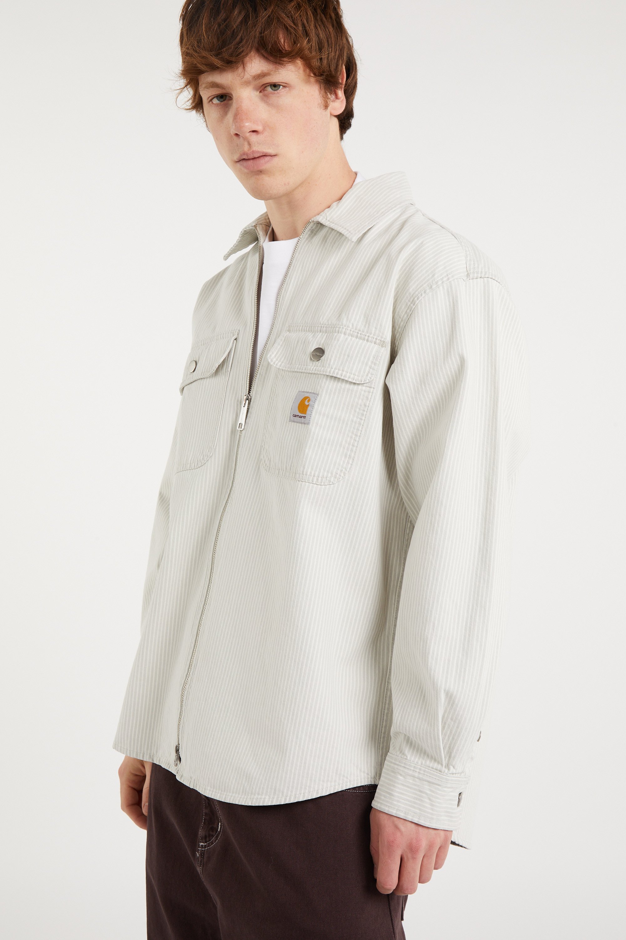 Surchemise mercer shirt jac CARHARTT WIP Beige