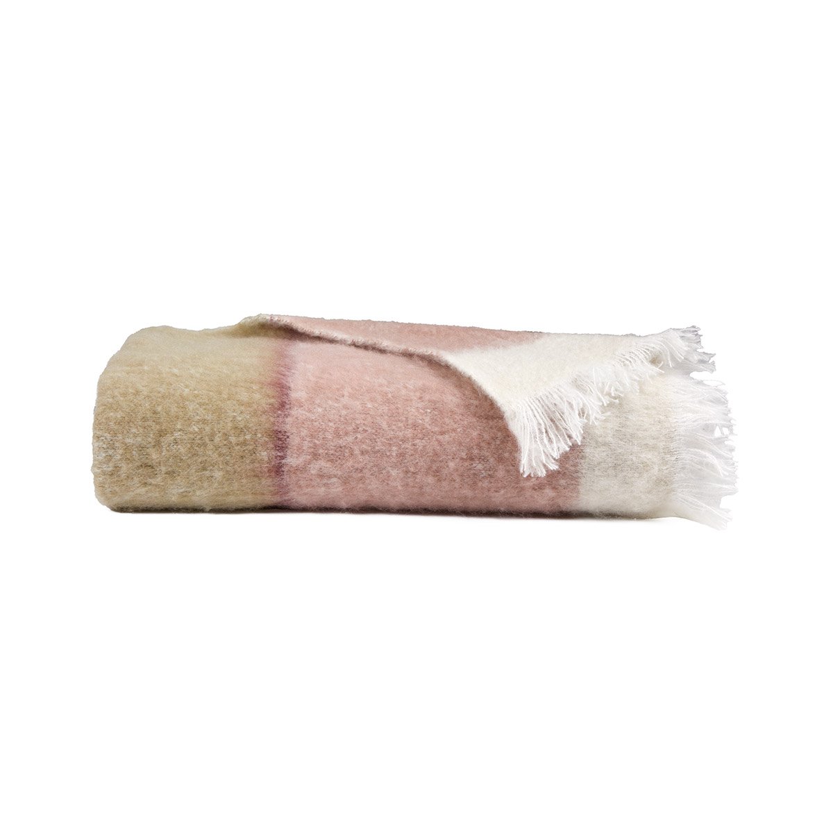 Couvre lit en mohair, baikal DESFORGES Violet