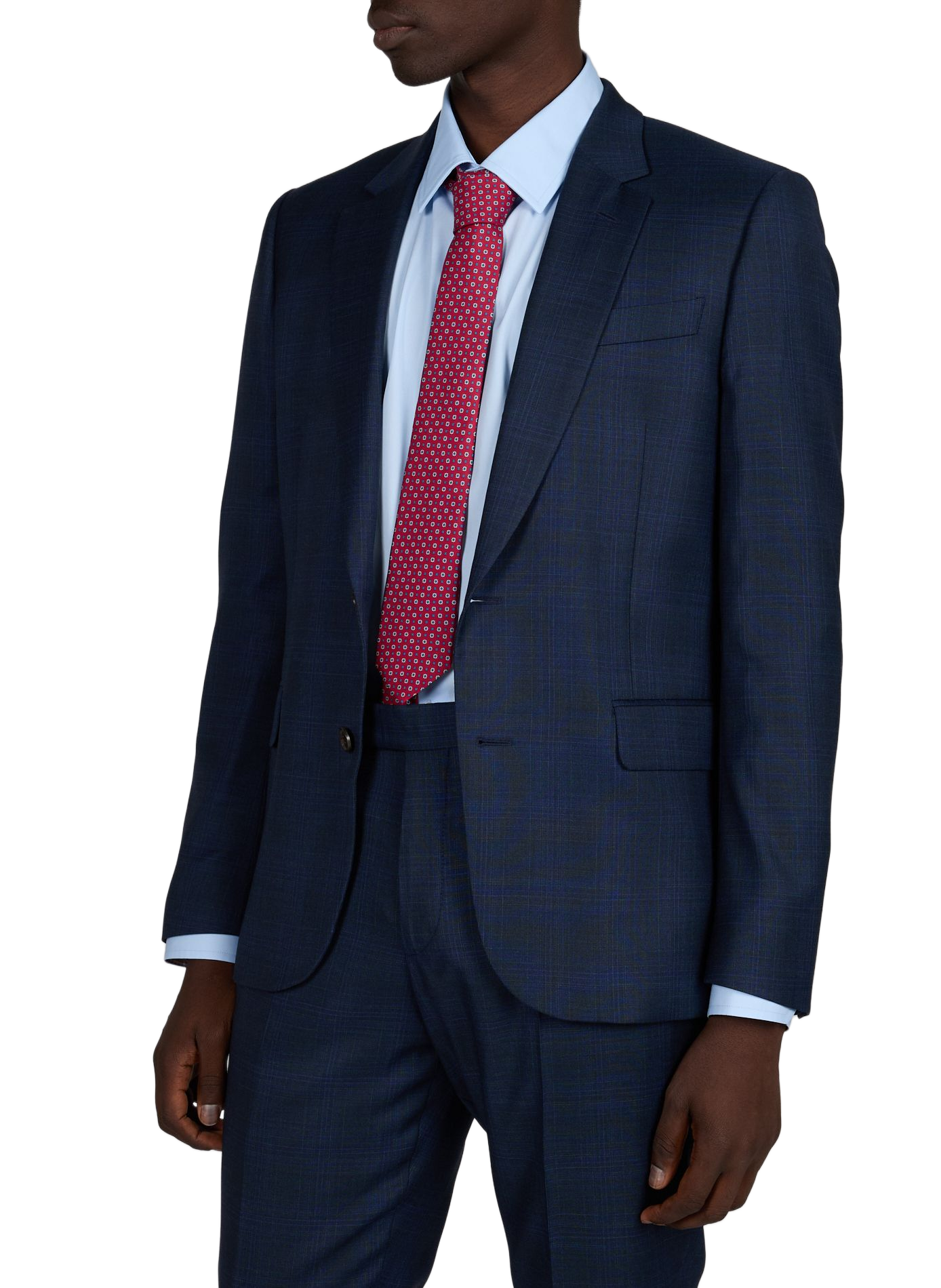 Tailored suit The Soho in wool PAUL SMITH Blue