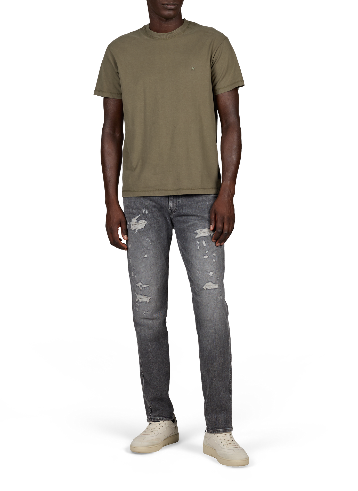 Cotton T-shirt REPLAY Green