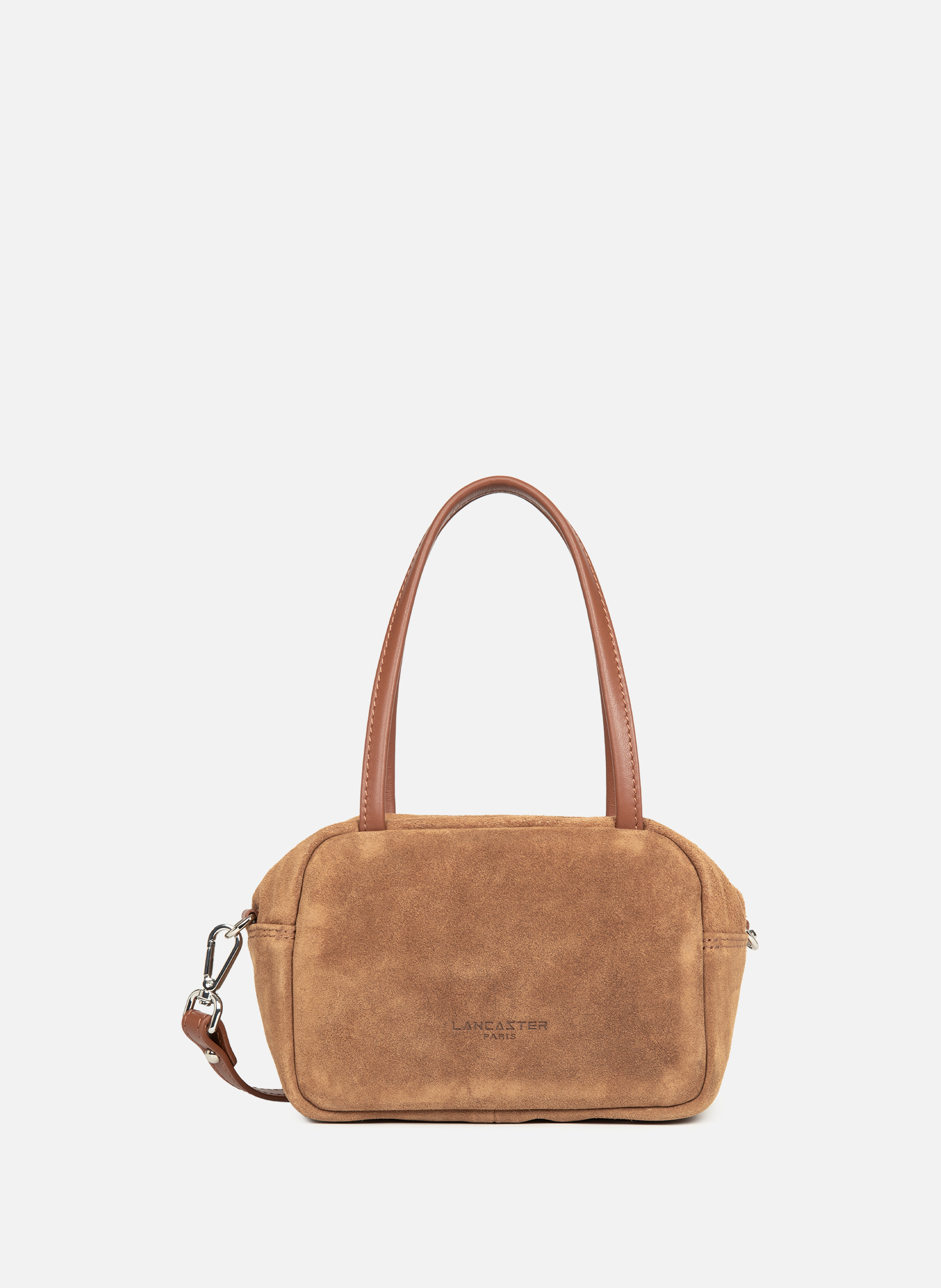 Kleine handtas - suède NL LANCASTER Bruin