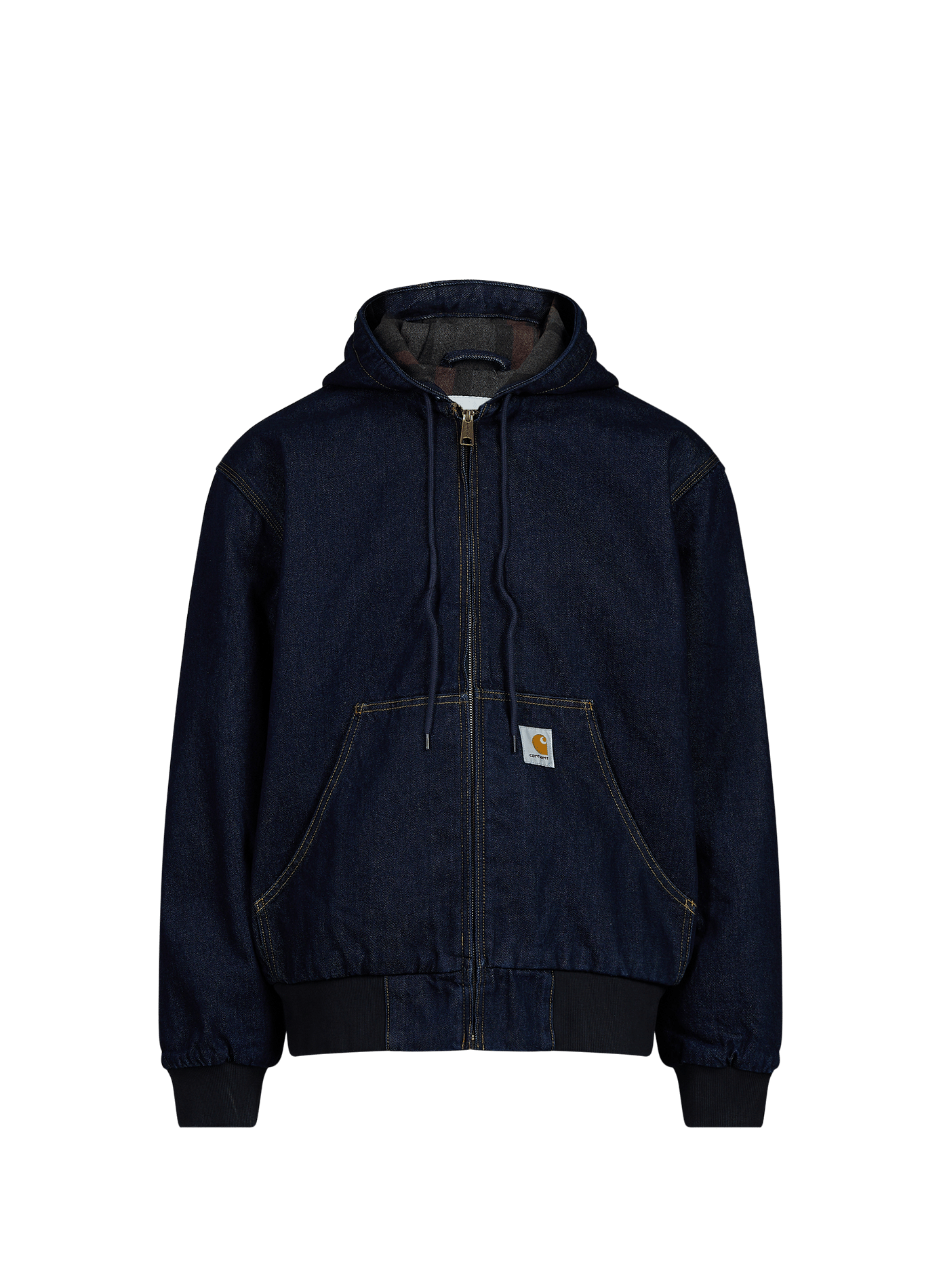Cotton denim jacket CARHARTT WIP Blue