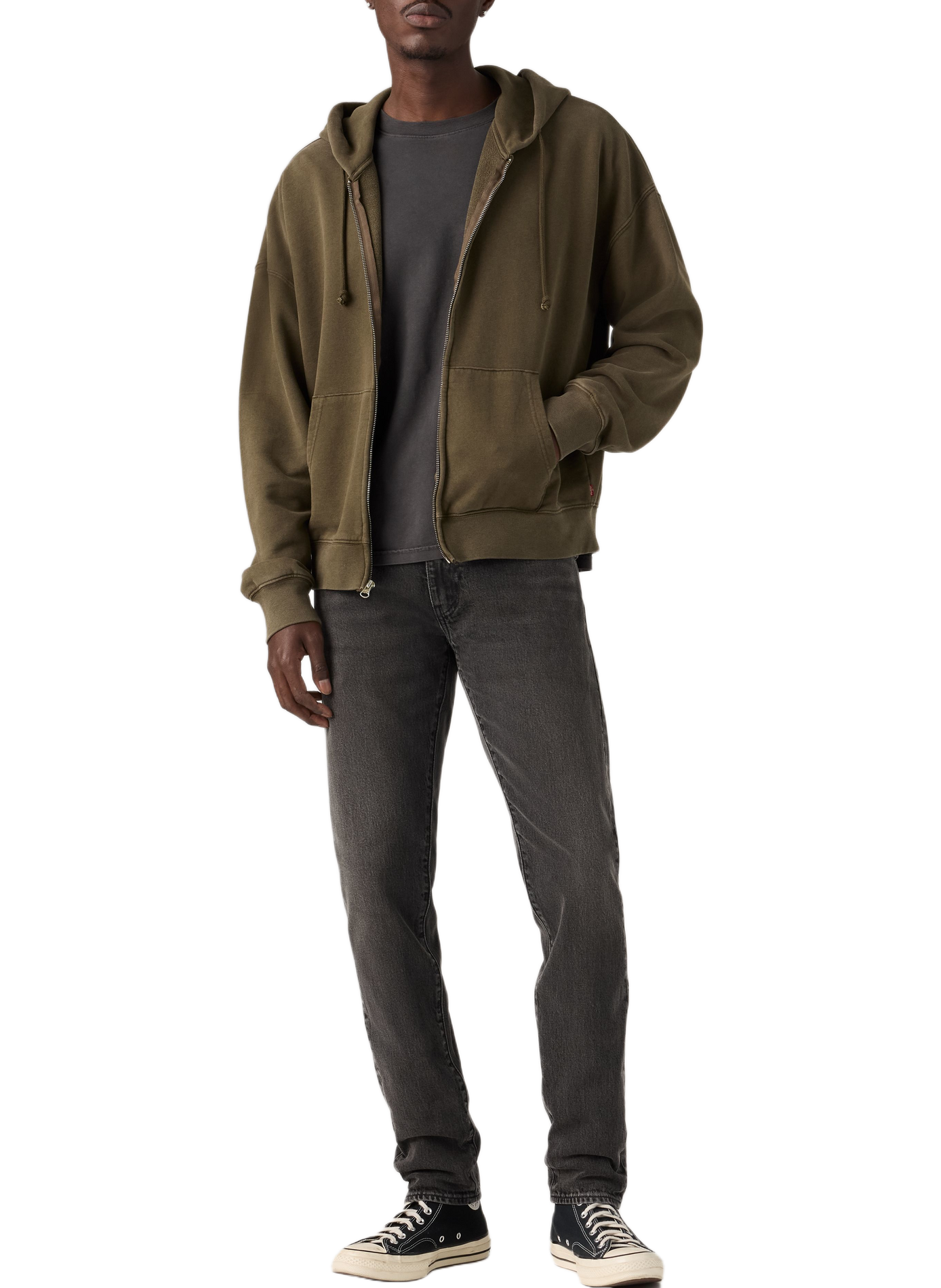 Skinny jeans 512 Taper in katoen | Zwart LEVI'S Heren