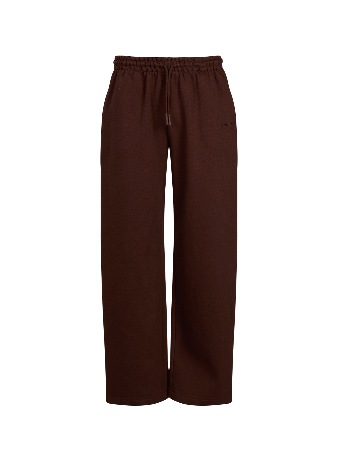 Pantalon de survêtement Robbiew large en coton mélangé  Bourgogne