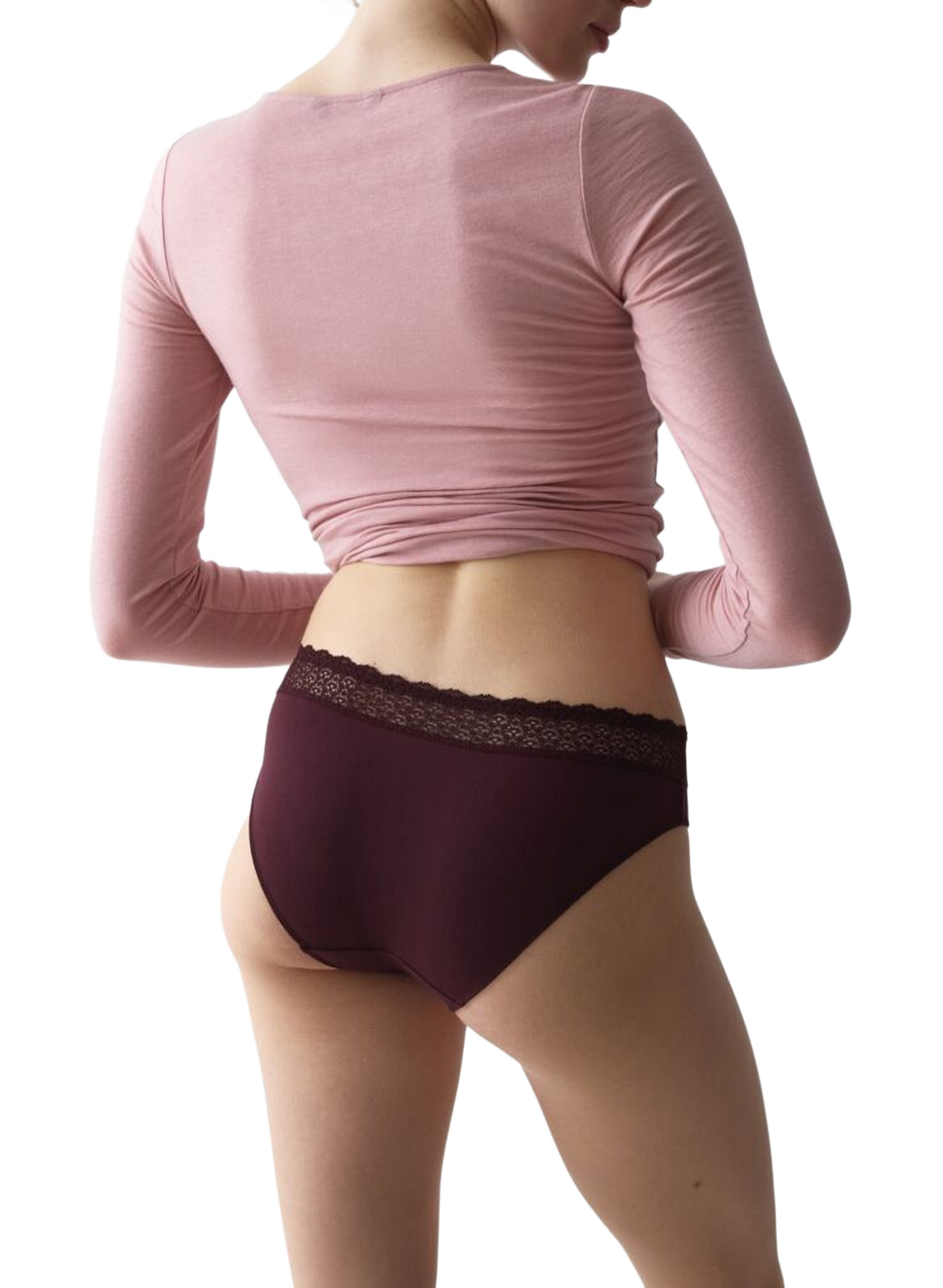 Culotte en dentelle TRIUMPH Rouge