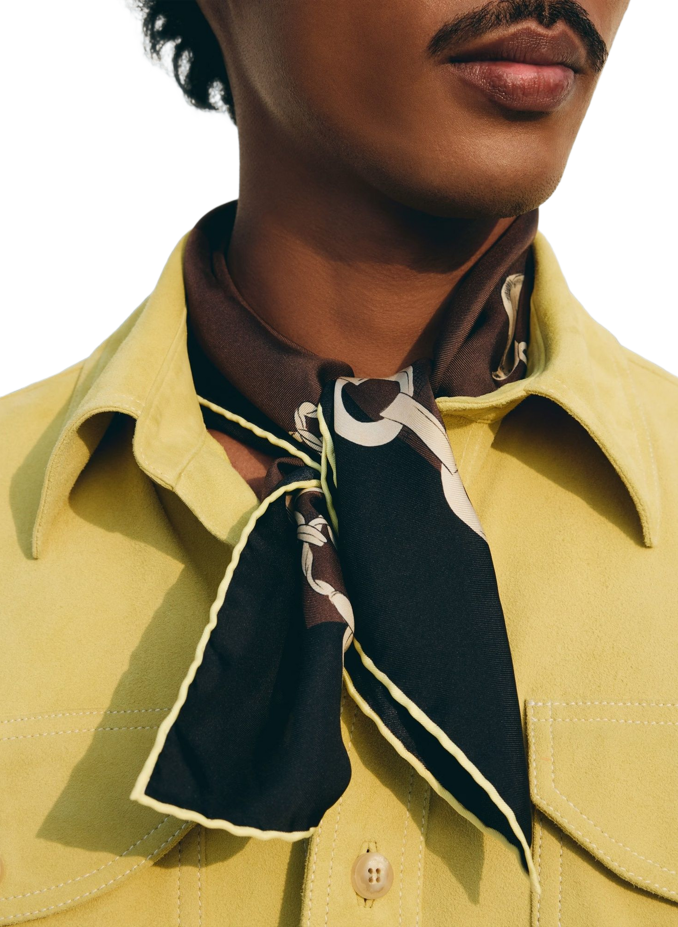 Le foulard Pampille en soie JACQUEMUS Multicolour