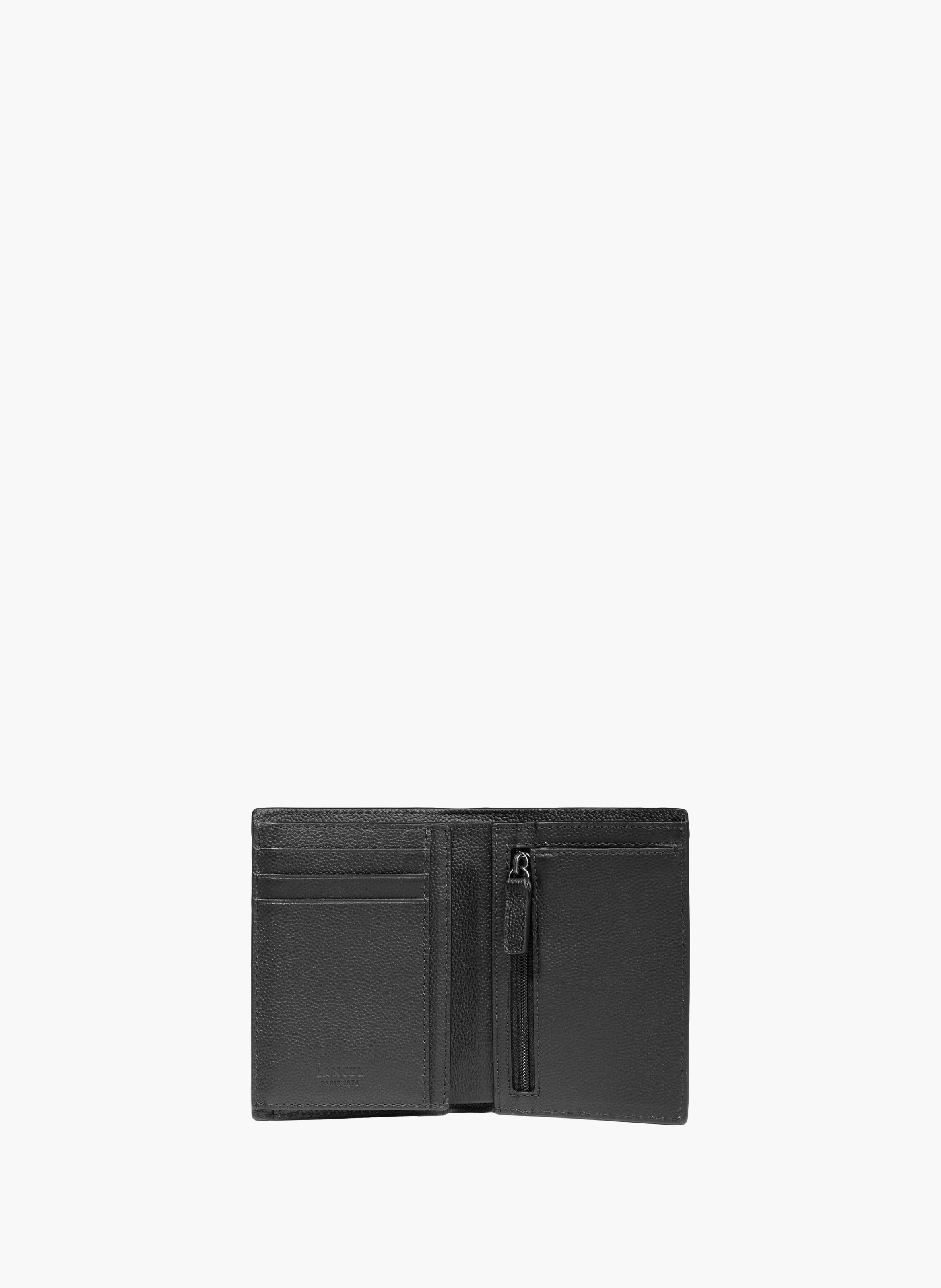 Europese portefeuille Charlie van Lancel in leer LANCEL Zwart