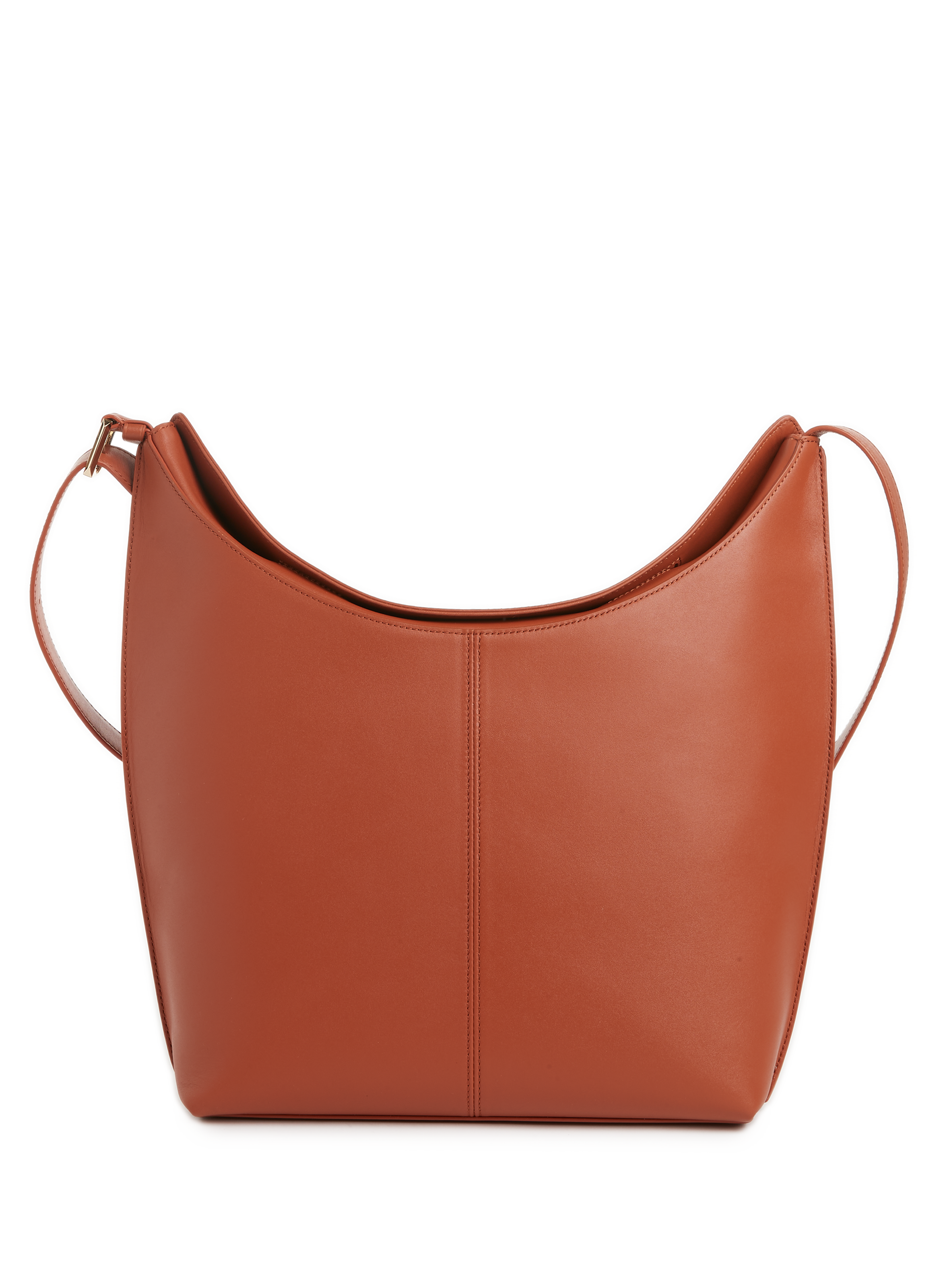 EUDON CHOI Leanne leather shoulder bag   Brown