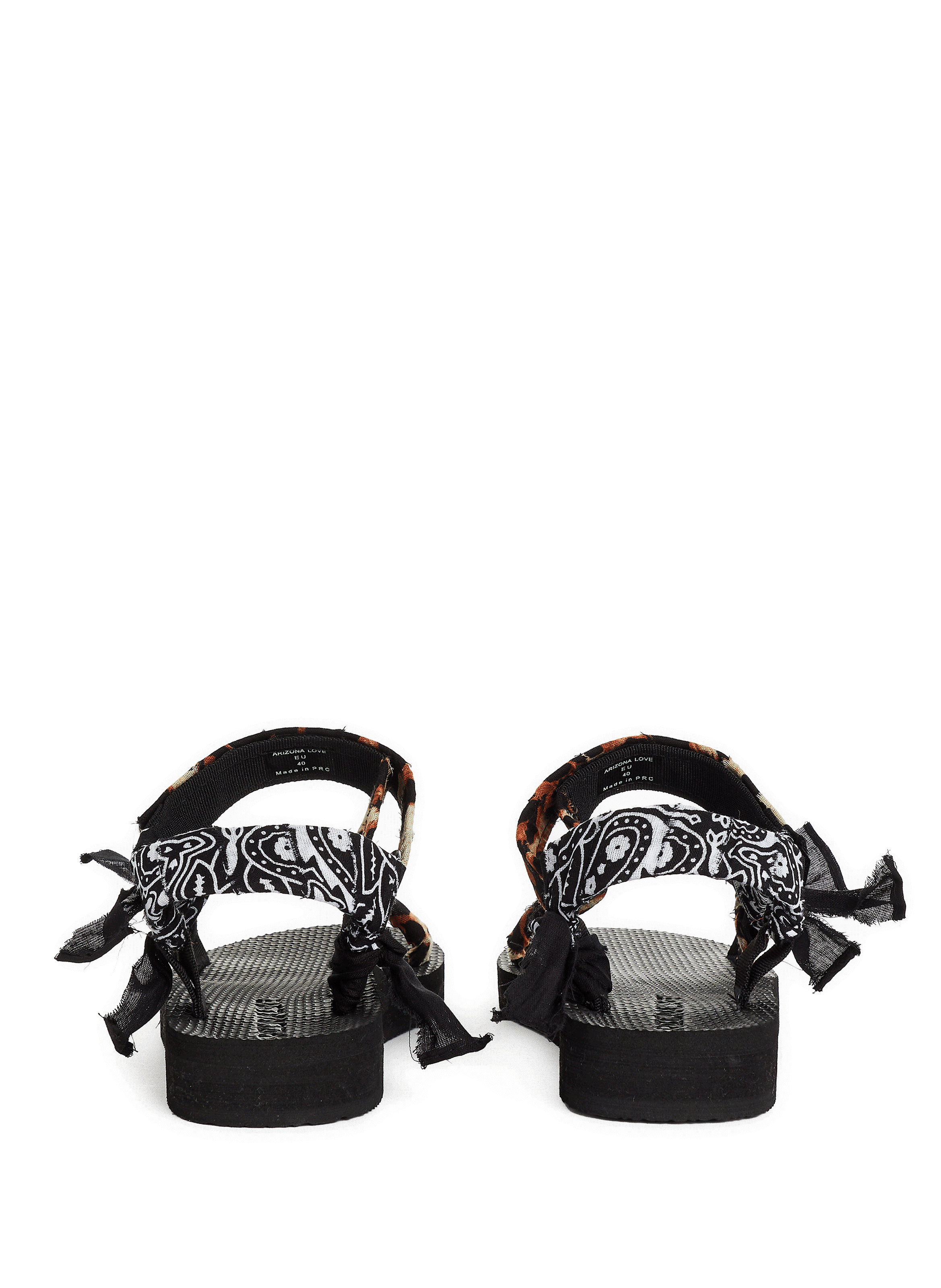 Sandales Trekky Leopard - Bandana ARIZONA LOVE Multicolore