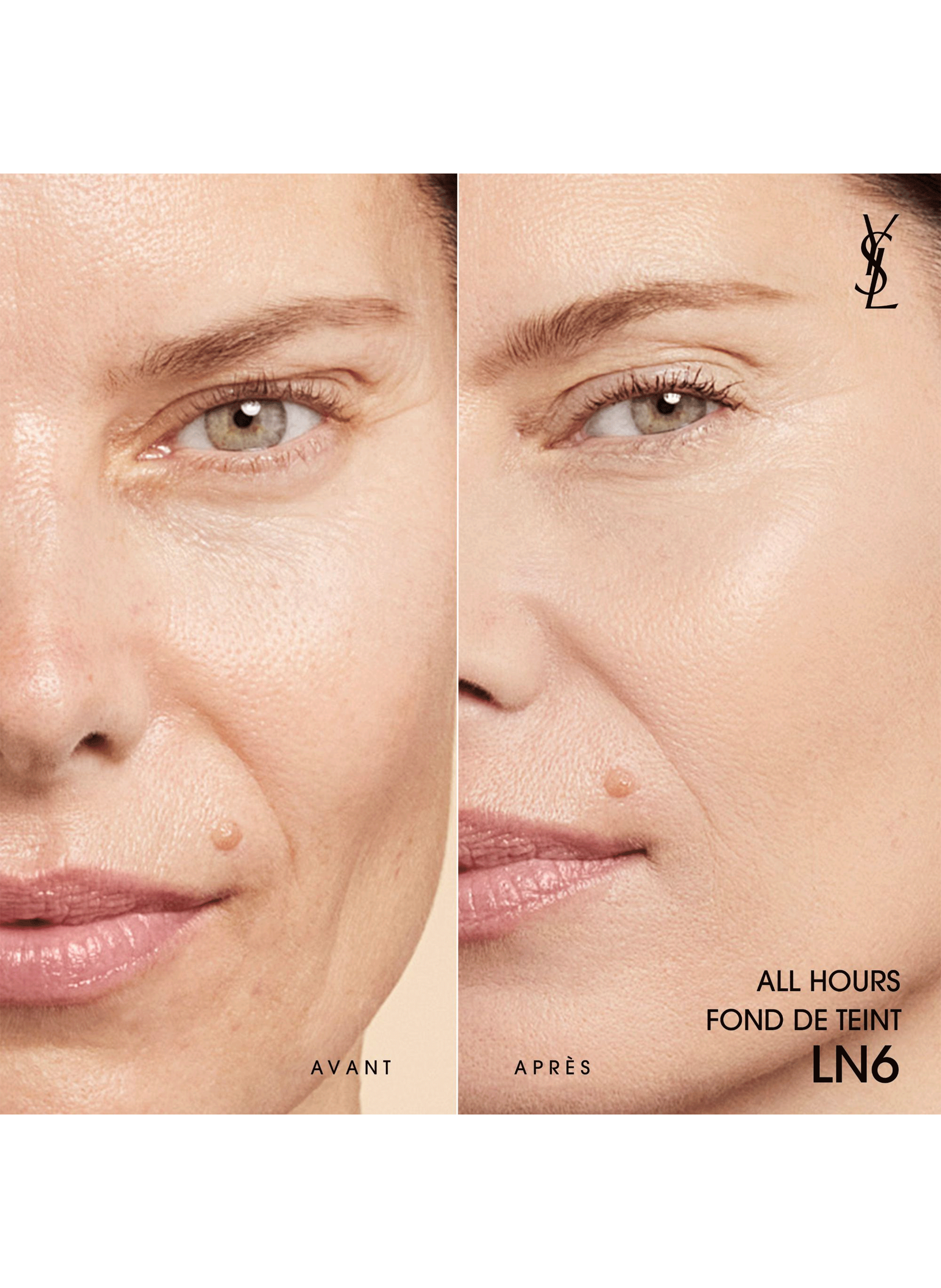 Yves Saint Laurent 24h full-coverage luminous matt foundation Ln6