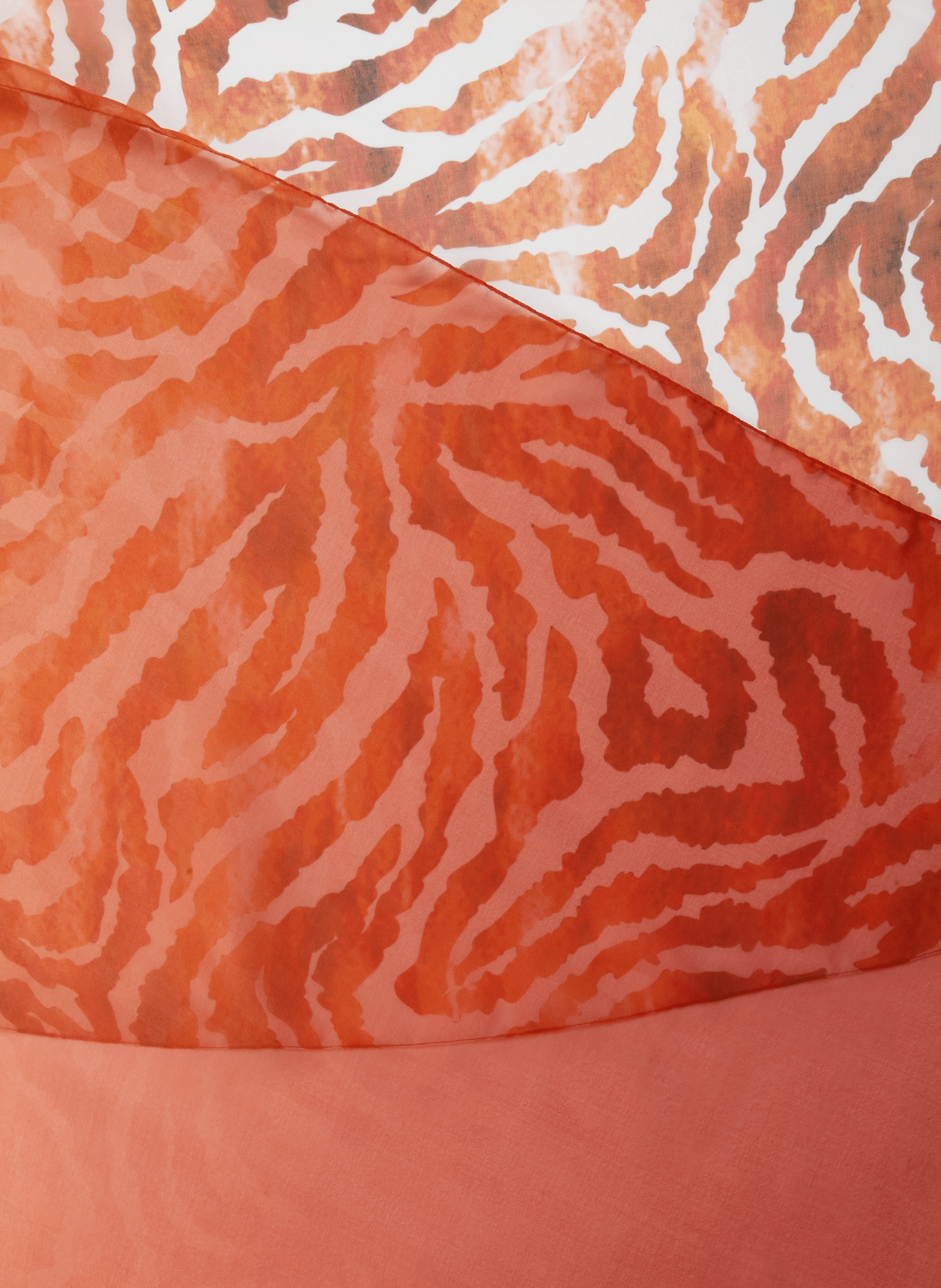 Silk scarf SAISON 1865 Orange