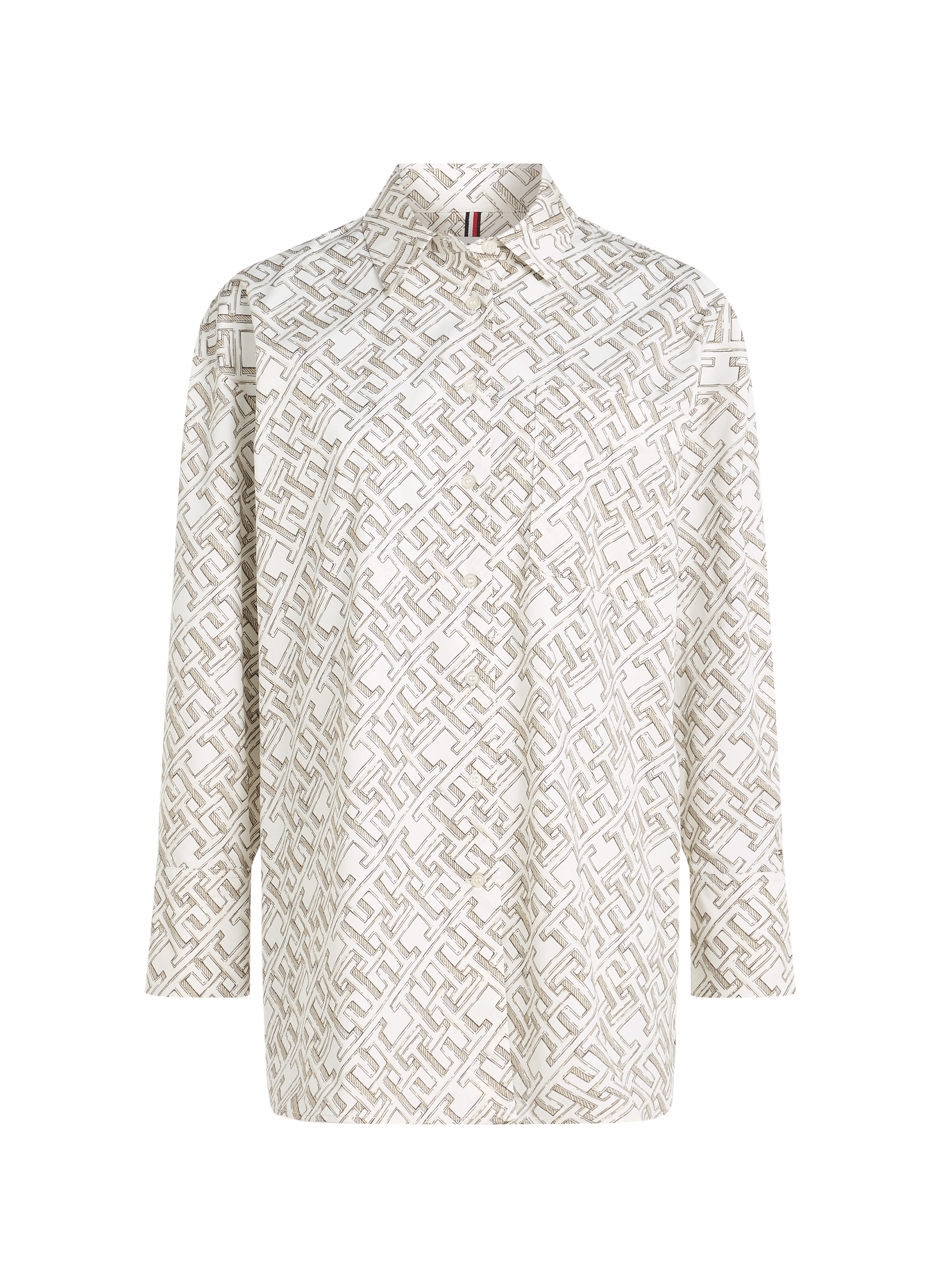 Chemise logotypée en coton